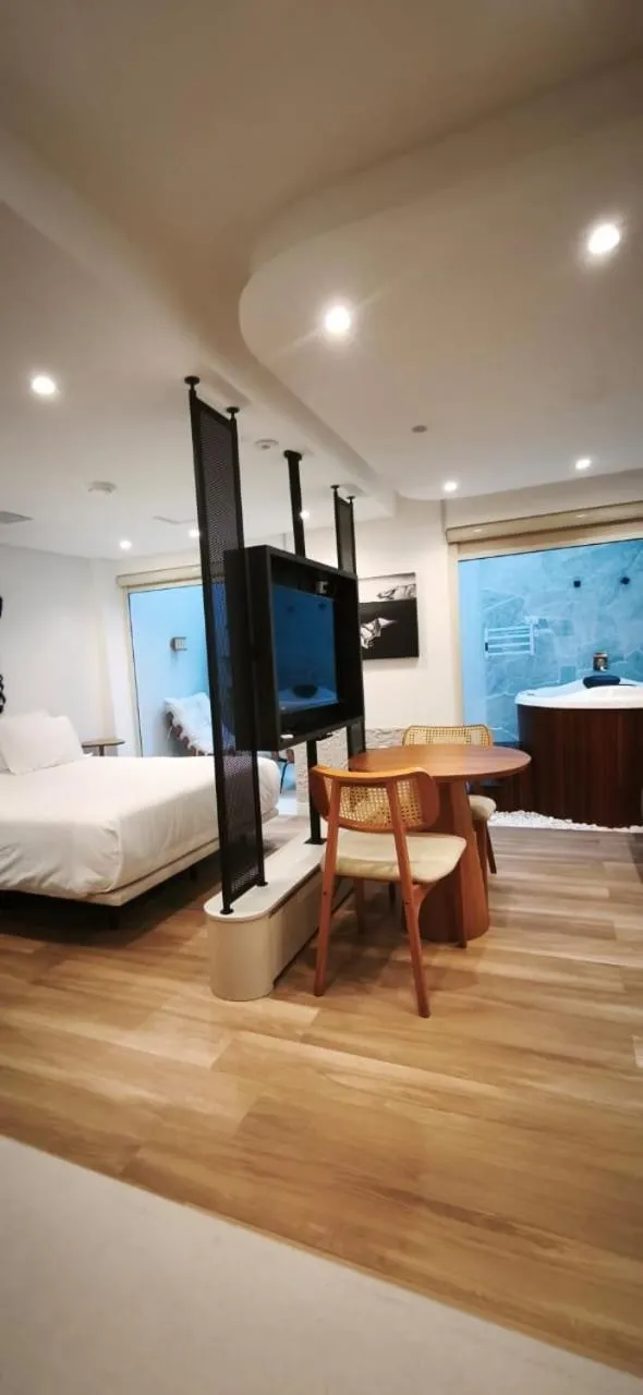 Bed in Up Hotel Boutique