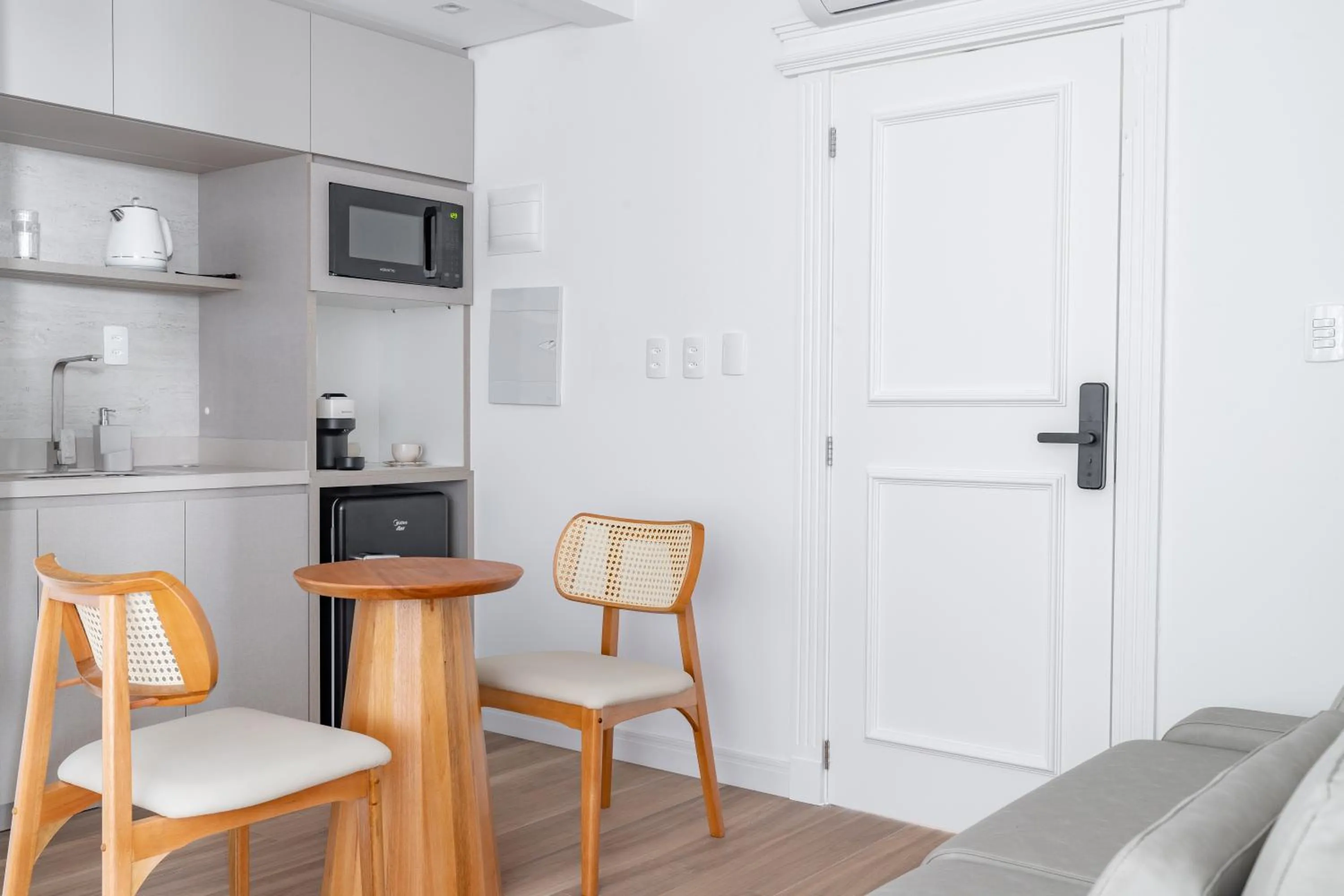 Kitchen or kitchenette in Up Hotel Boutique