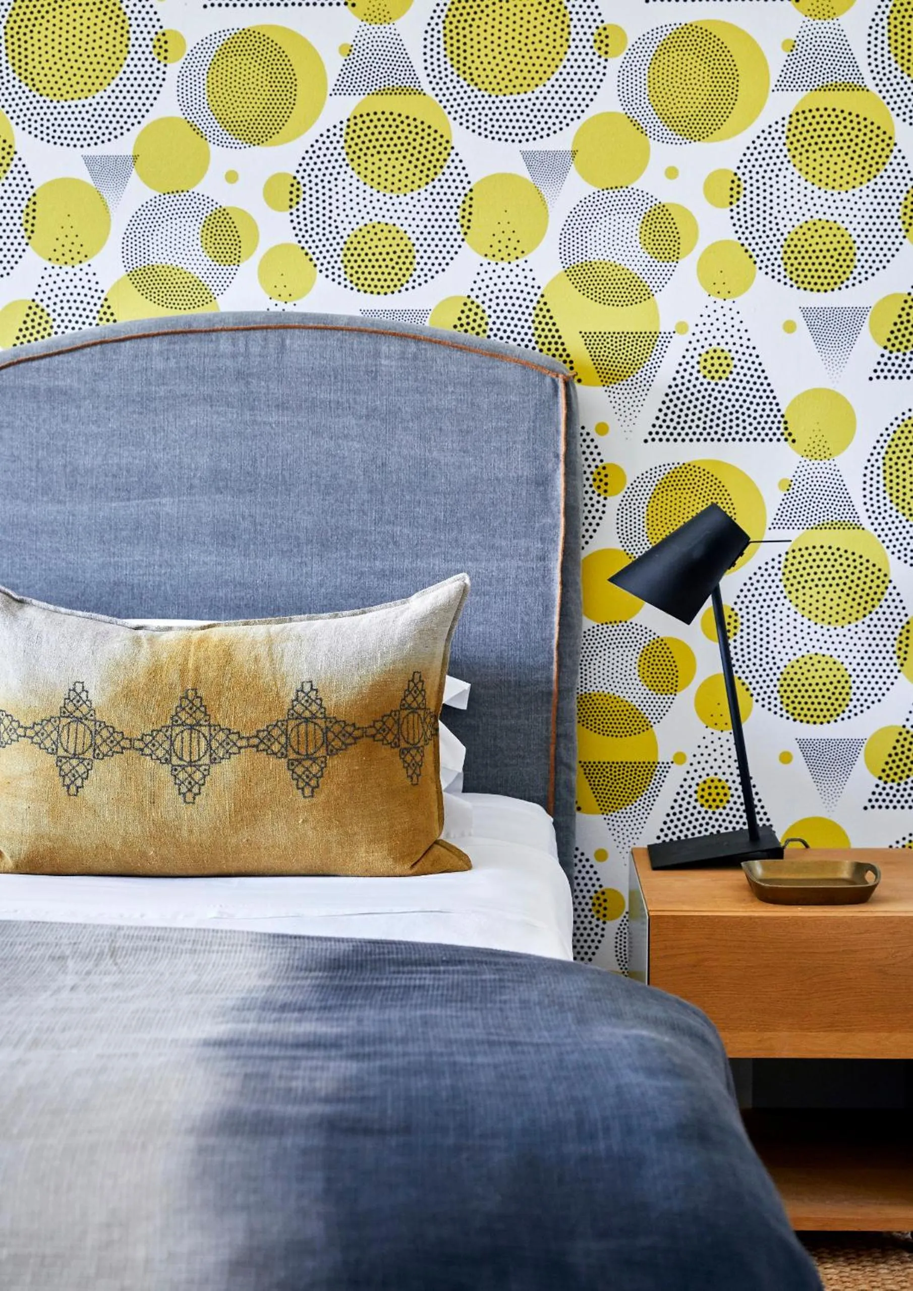 Bed in The Thatch House Boutique Hotel, Hermanus