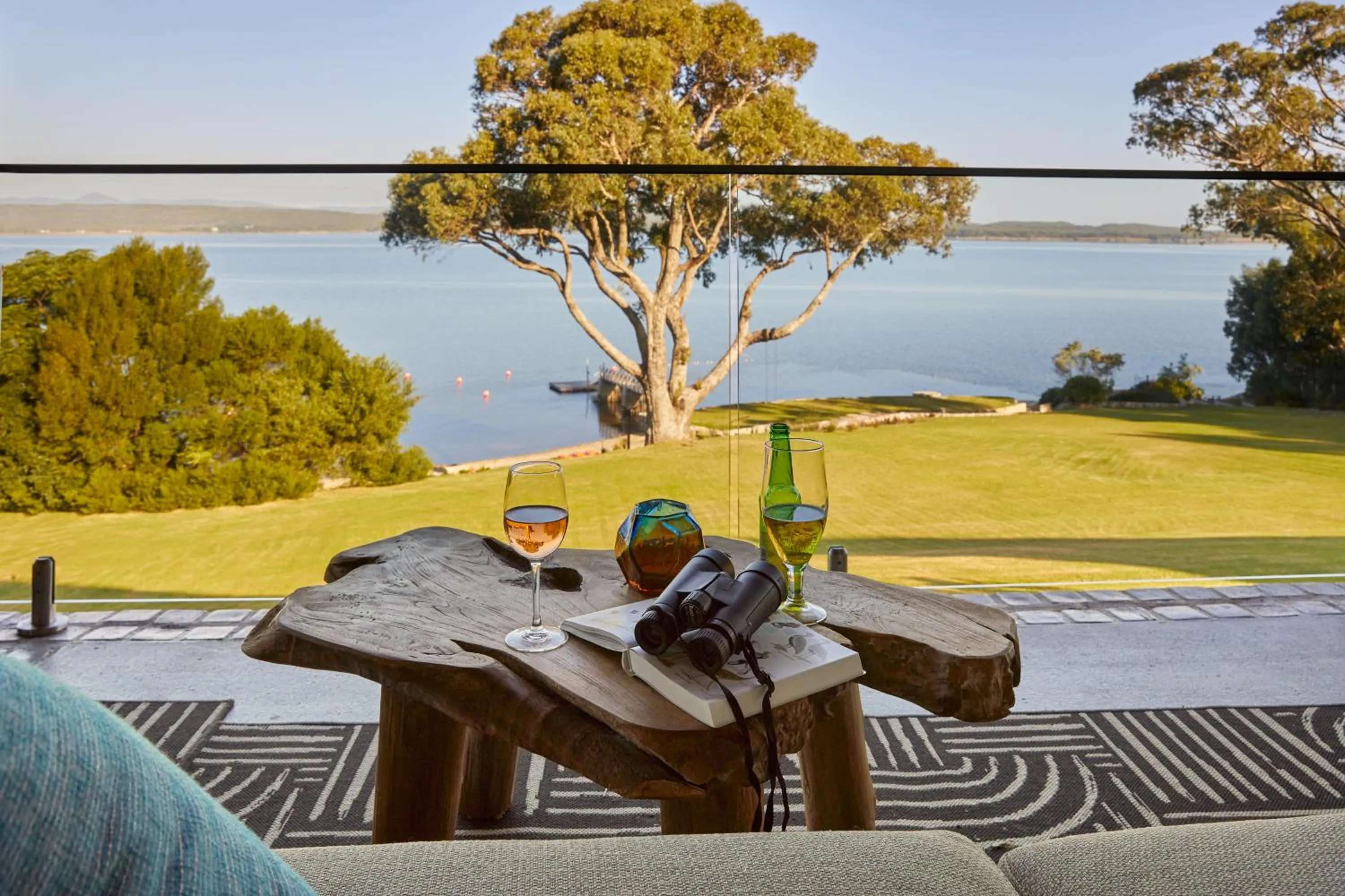 Patio in The Thatch House Boutique Hotel, Hermanus