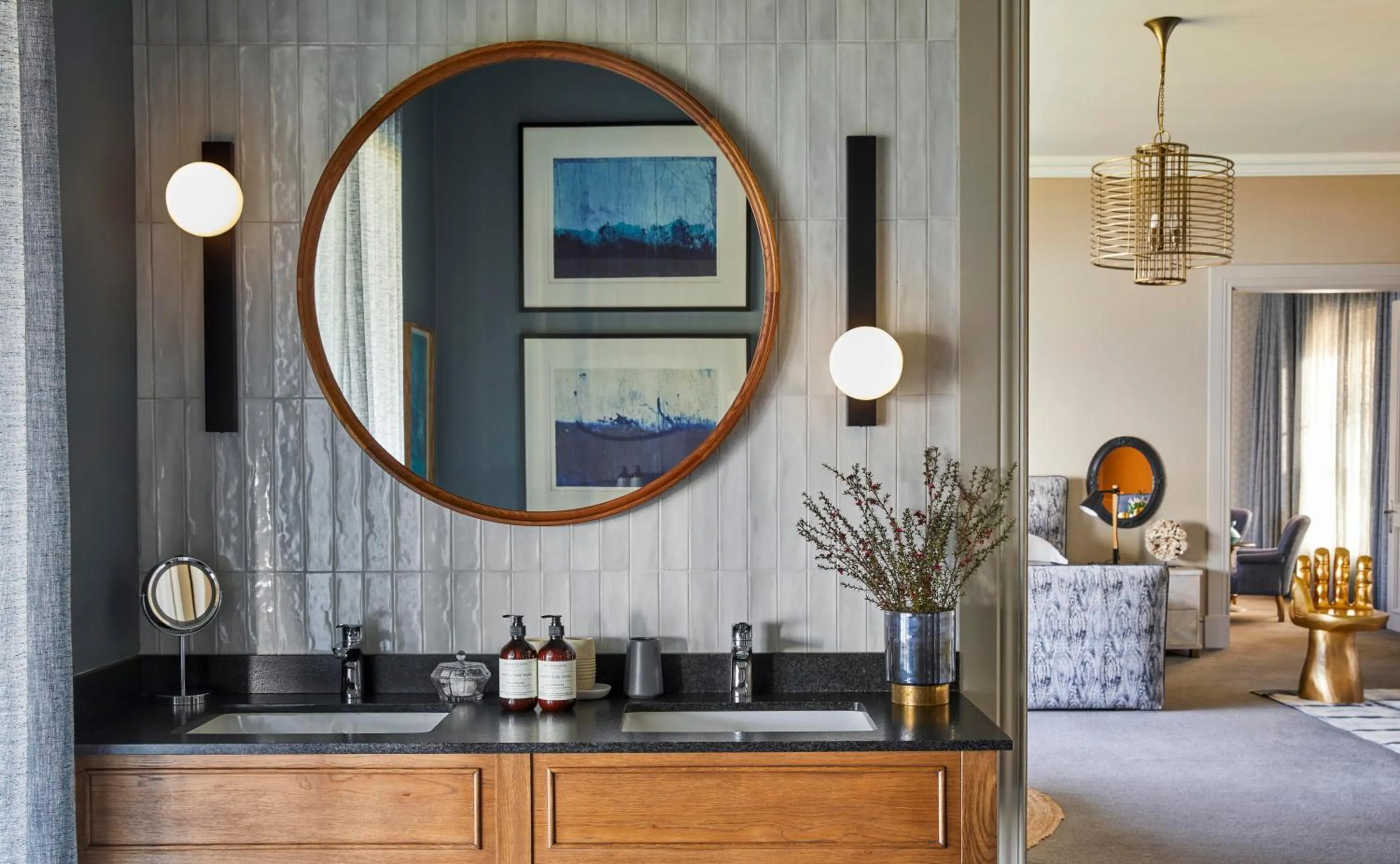 Bathroom in The Thatch House Boutique Hotel, Hermanus