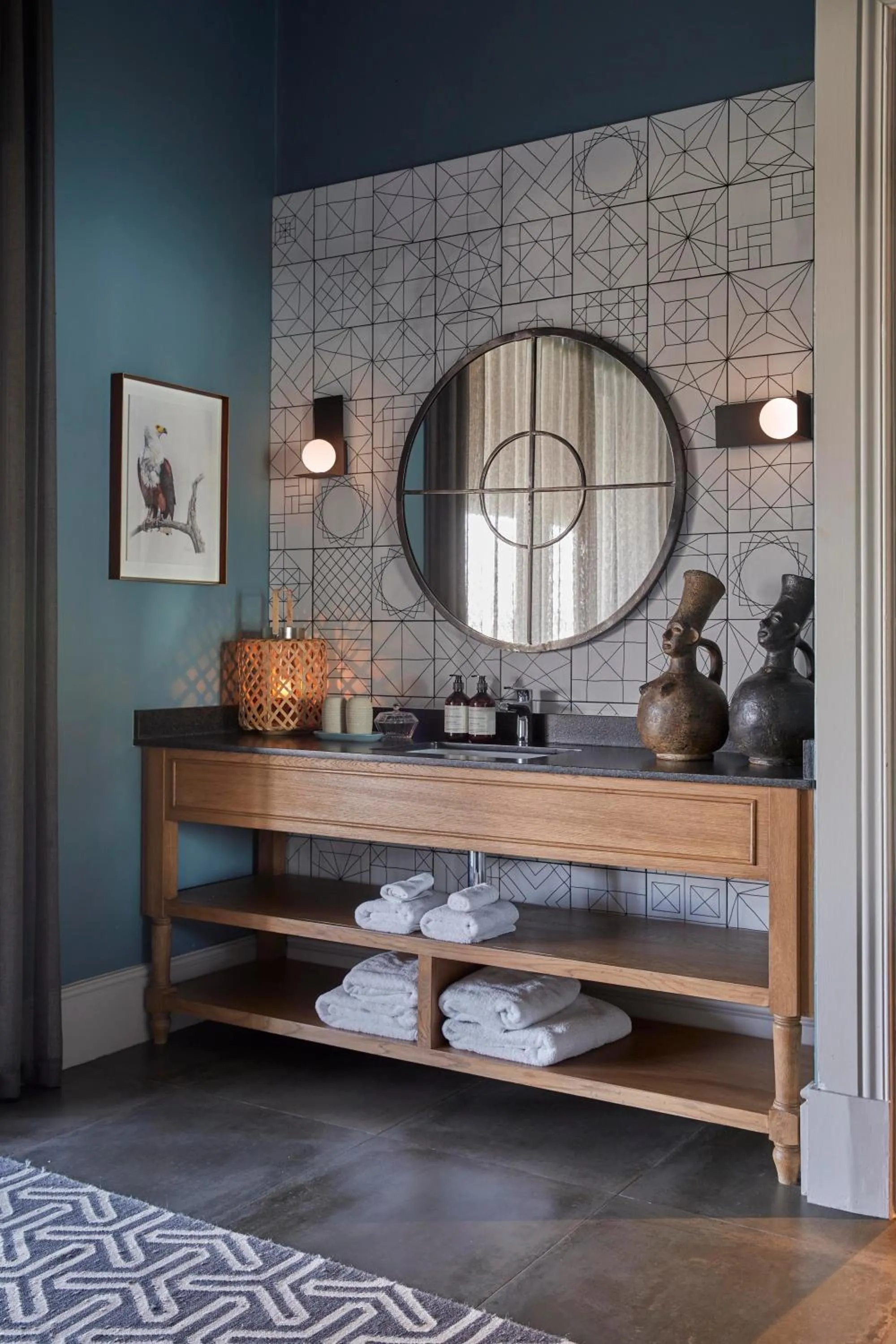 Bathroom in The Thatch House Boutique Hotel, Hermanus