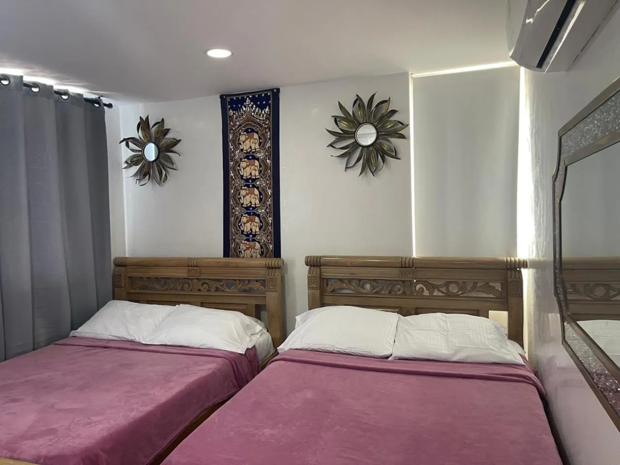 Bed in Apartamentos frente al Mar