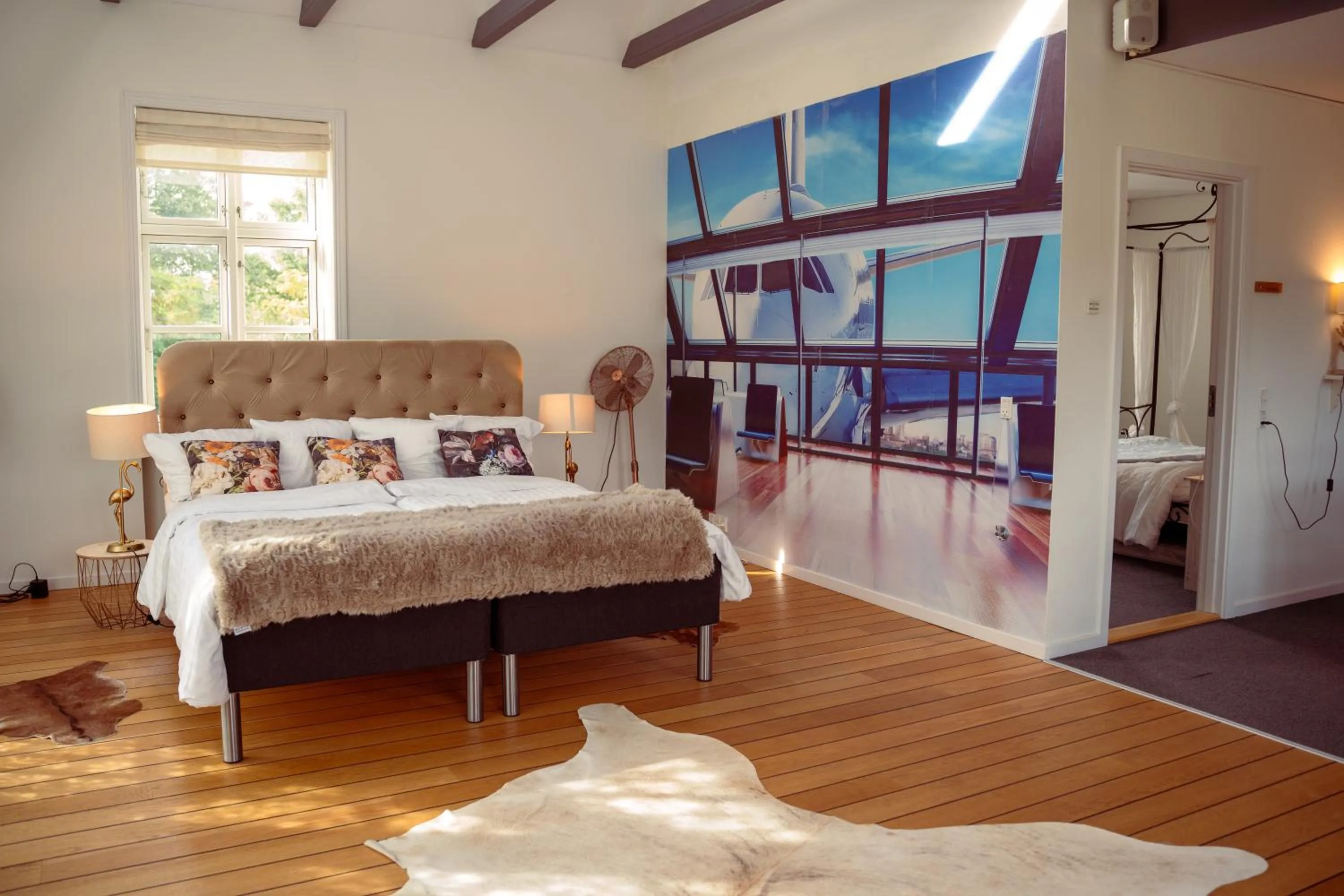 Bed in Boutique Hotel Postgården