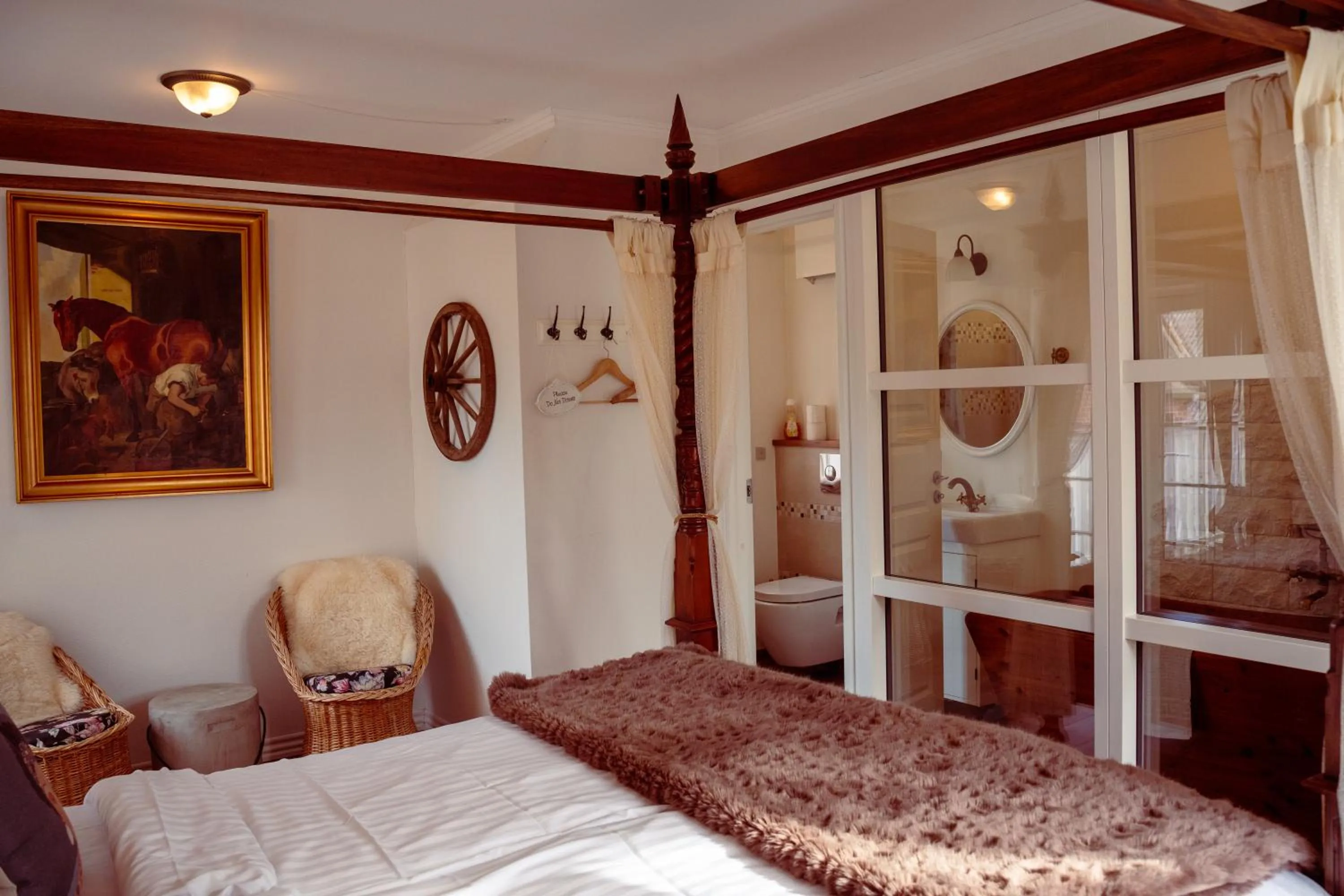 Bed in Boutique Hotel Postgården