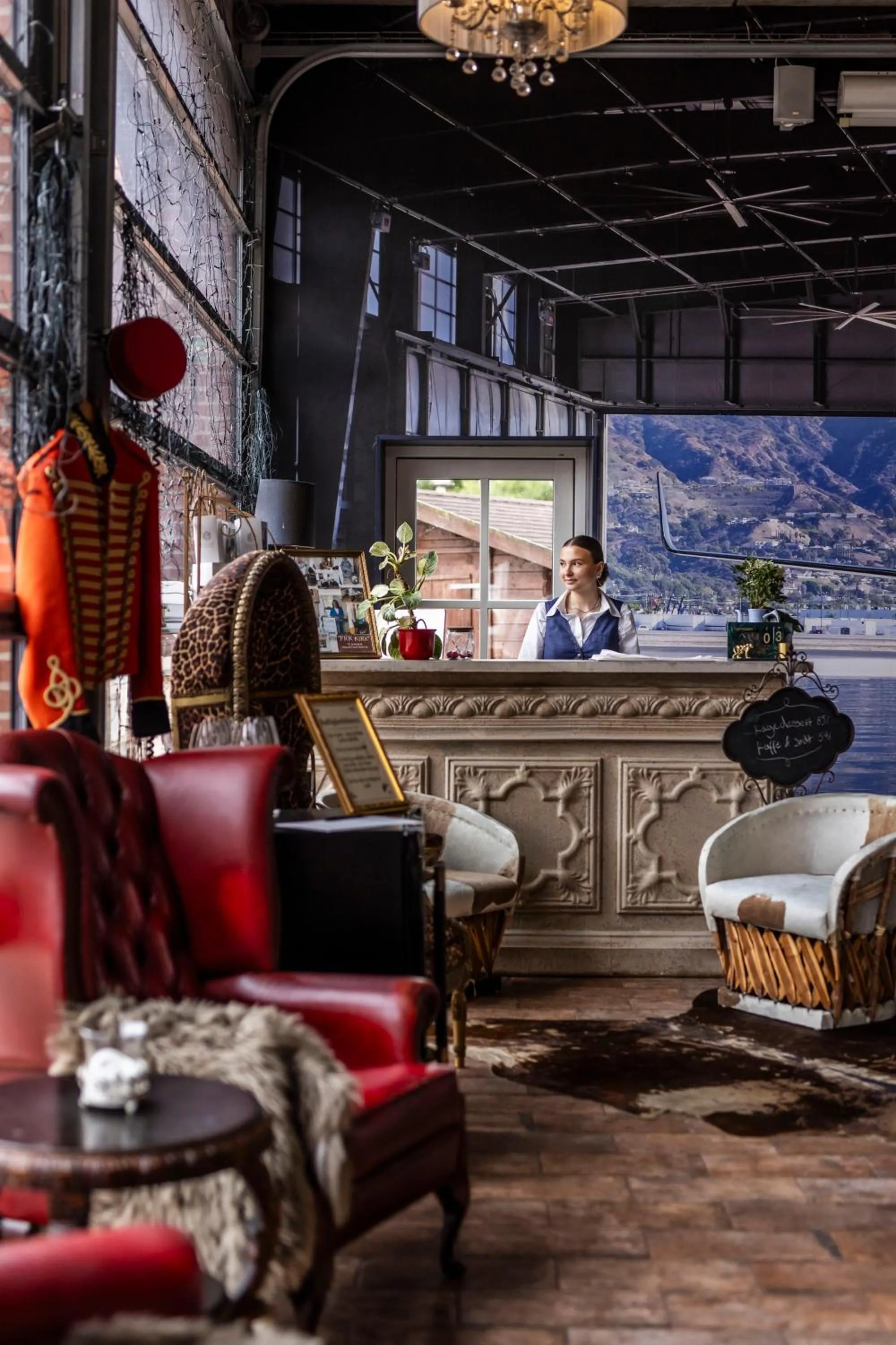 Property building in Boutique Hotel Postgården