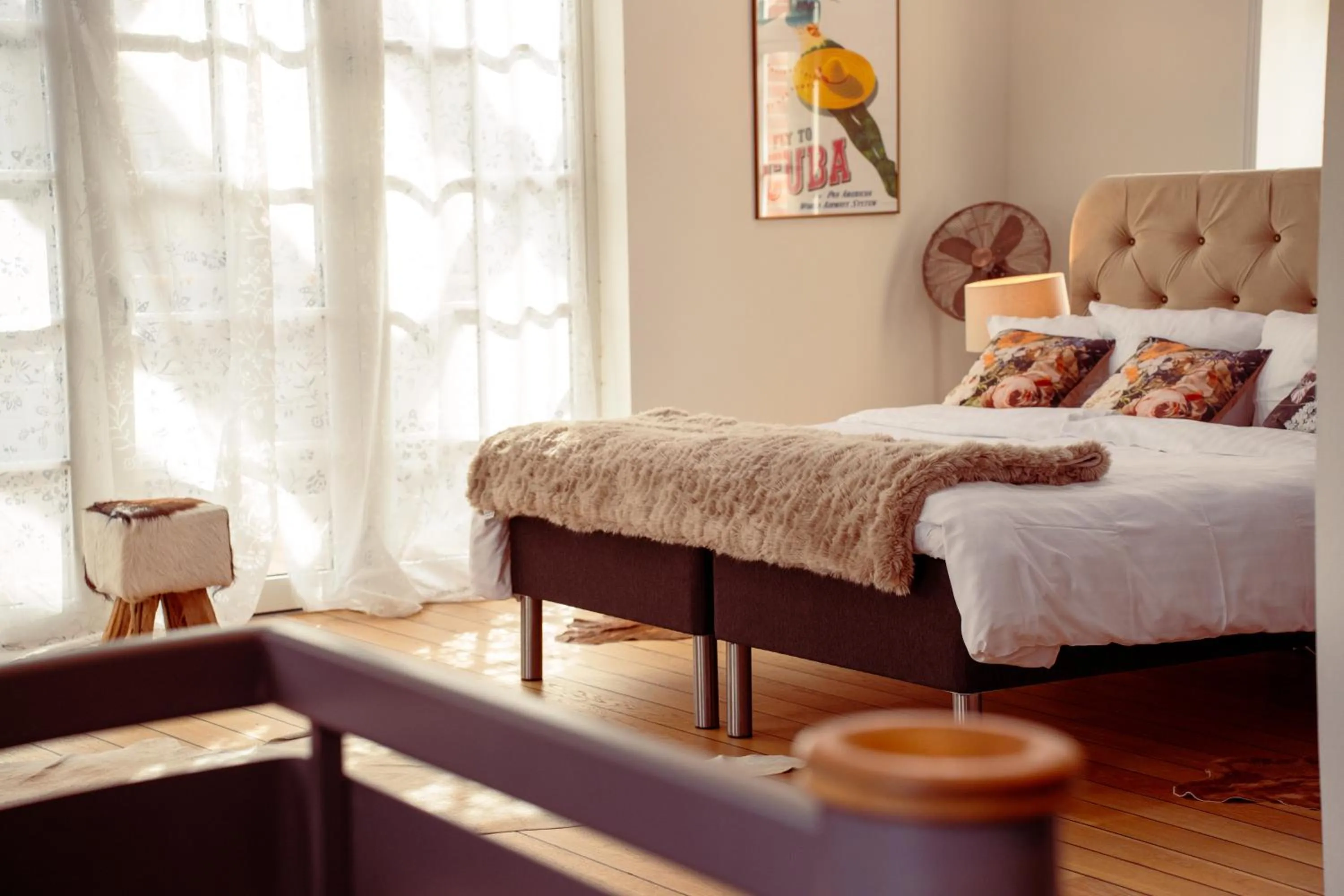 Bed in Boutique Hotel Postgården