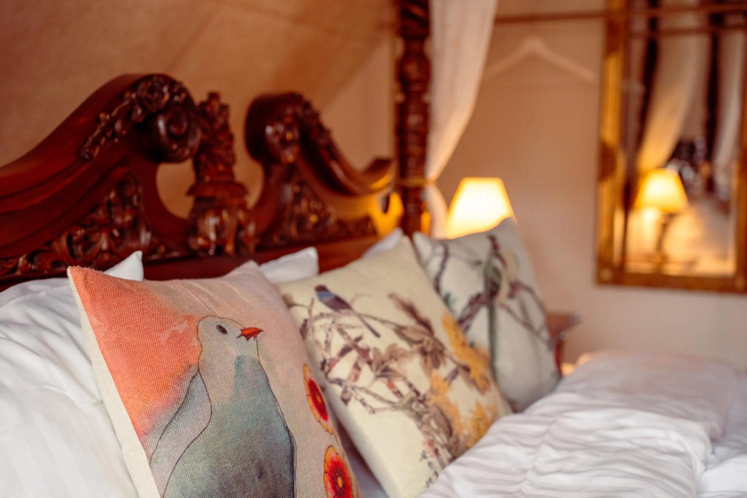 Bed in Boutique Hotel Postgården