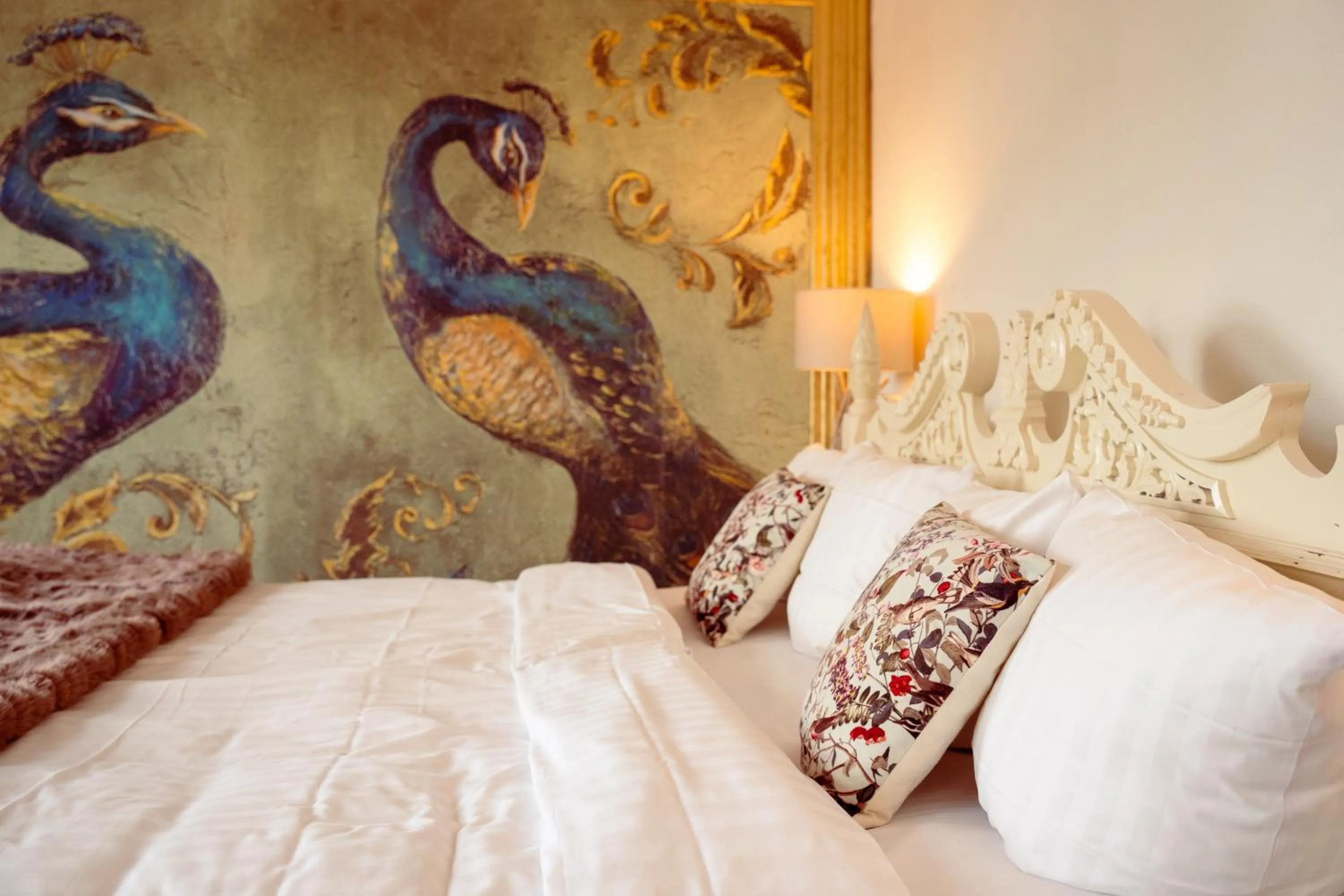 Bed in Boutique Hotel Postgården