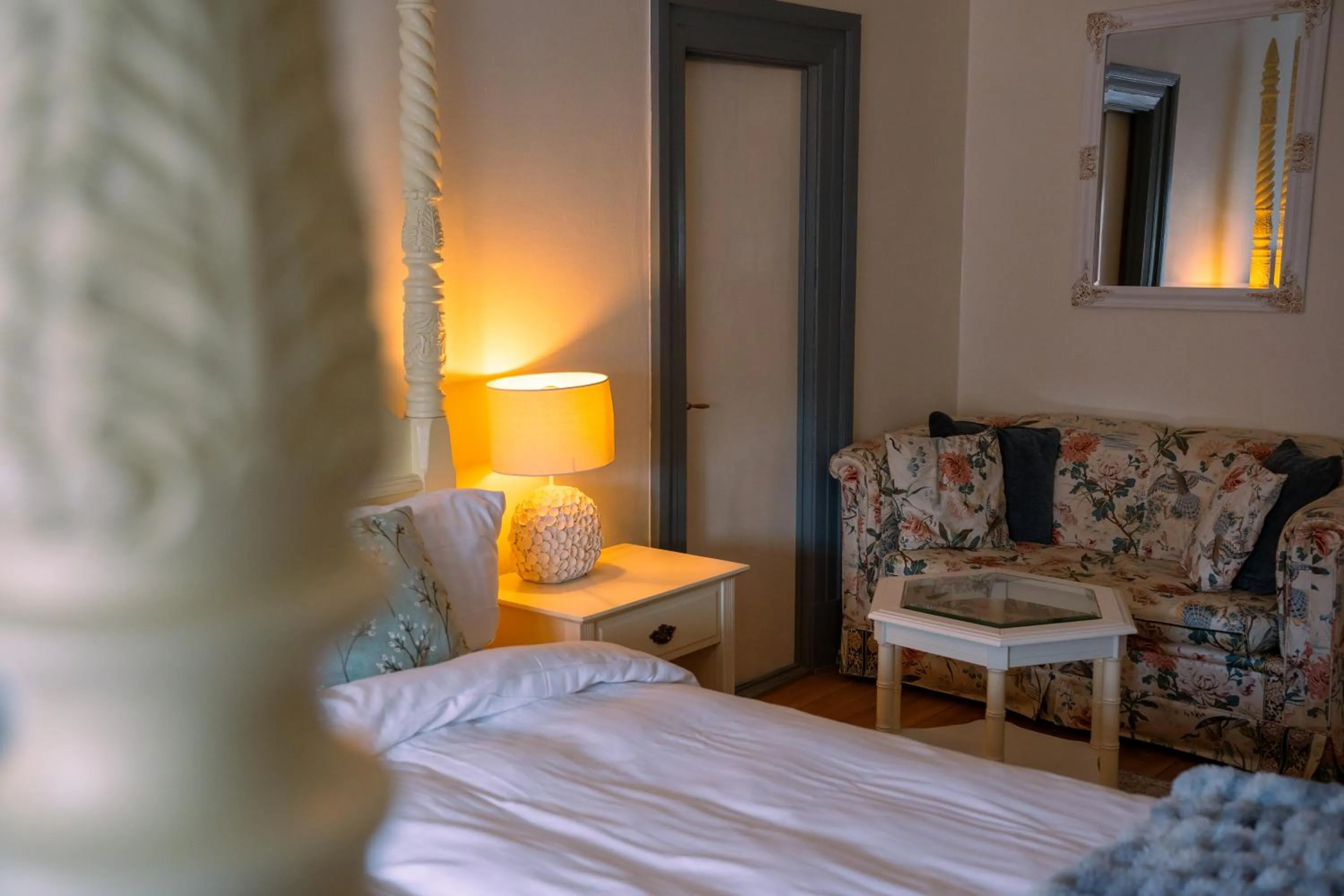 Bed in Boutique Hotel Postgården