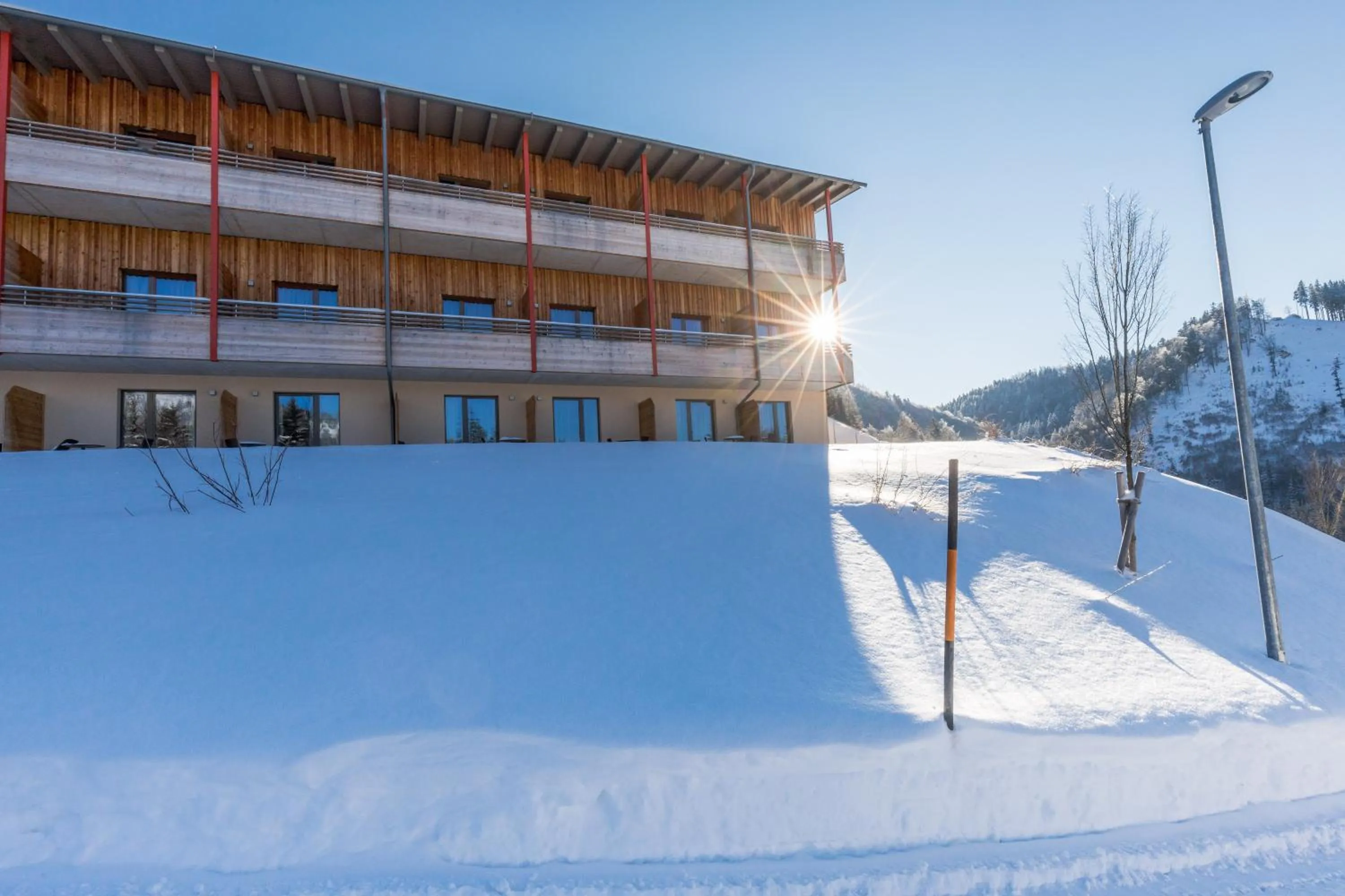 Property building in JUFA Hotel Annaberg