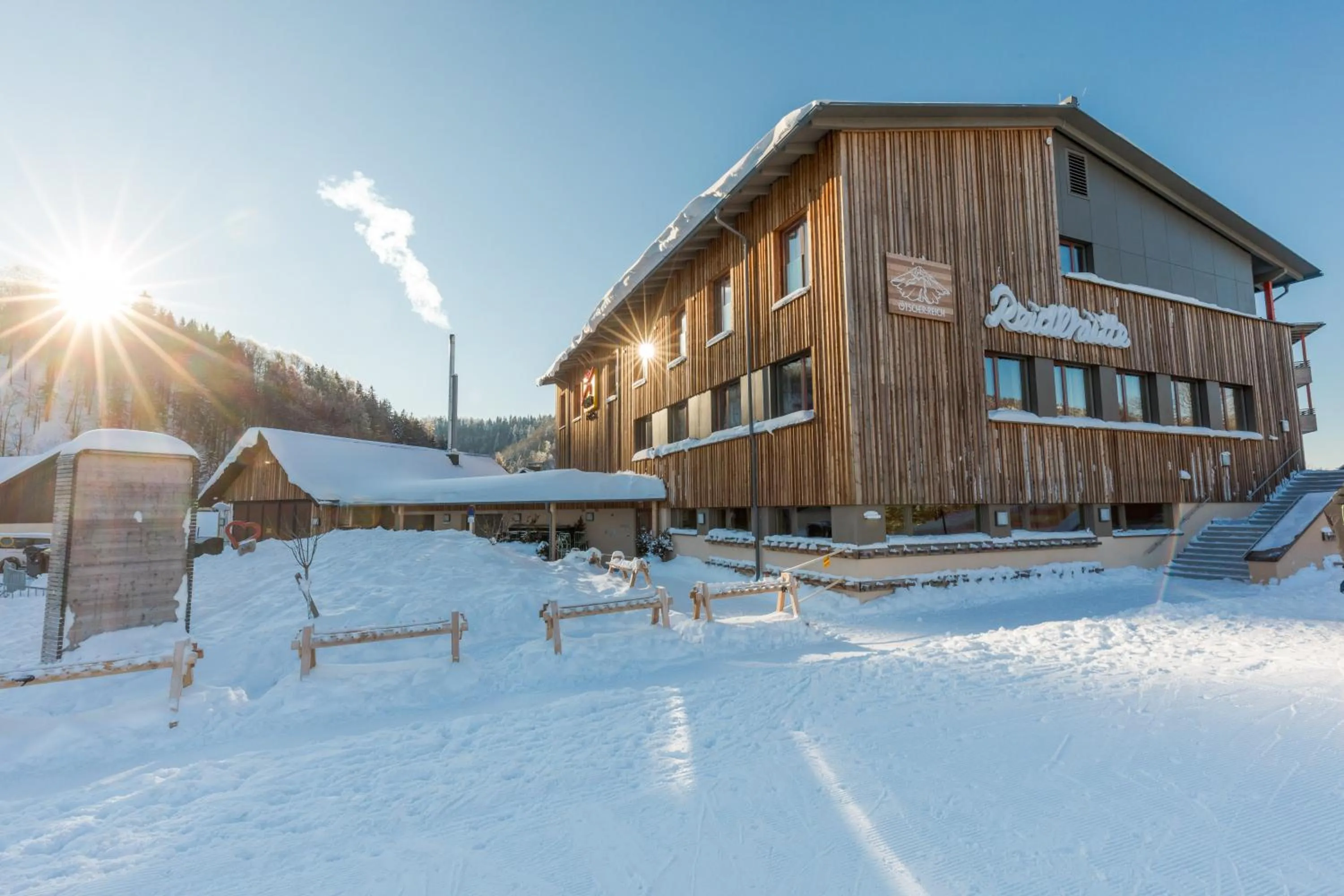 Property building in JUFA Hotel Annaberg