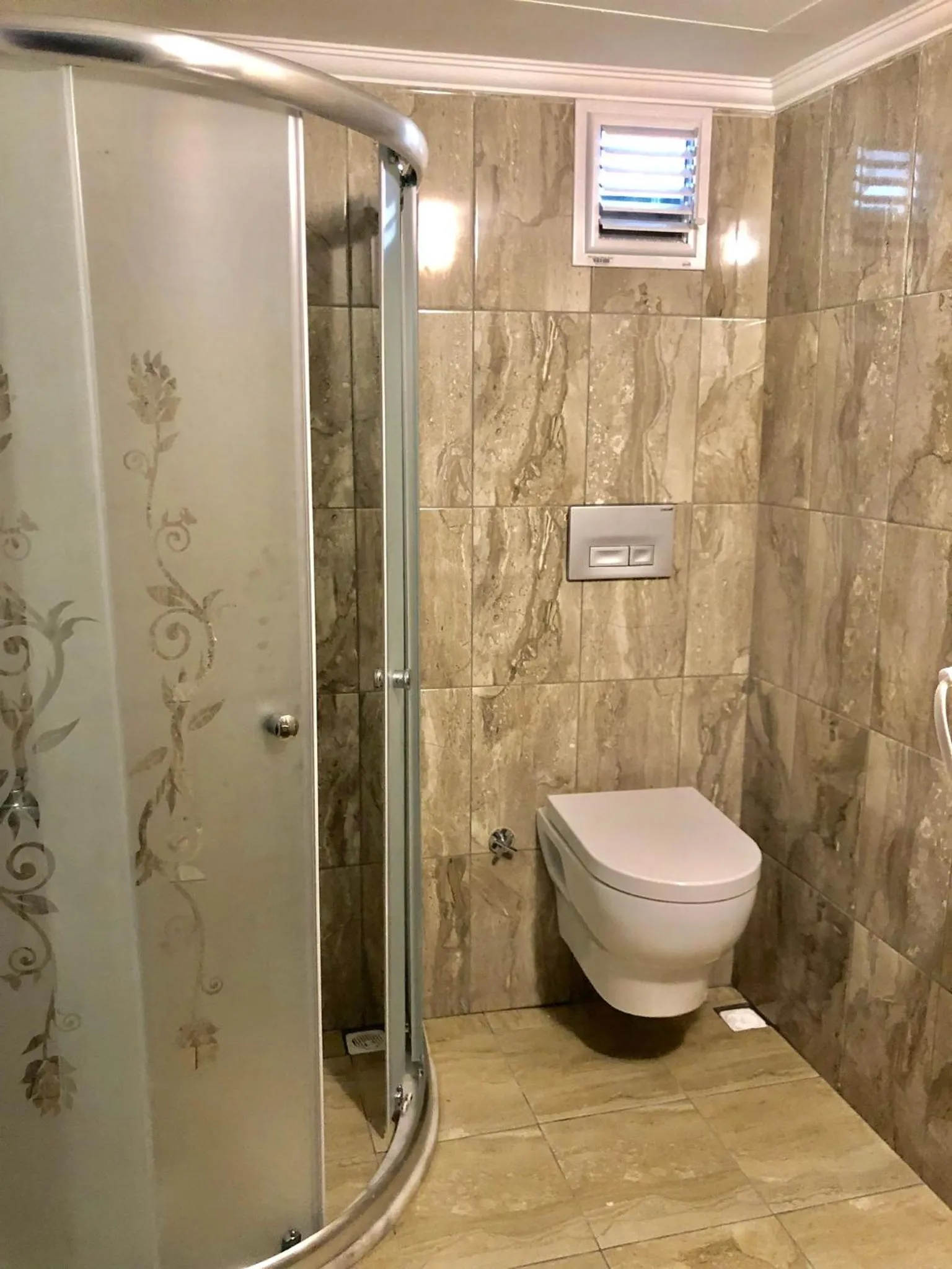 Shower in Kuzey suite home