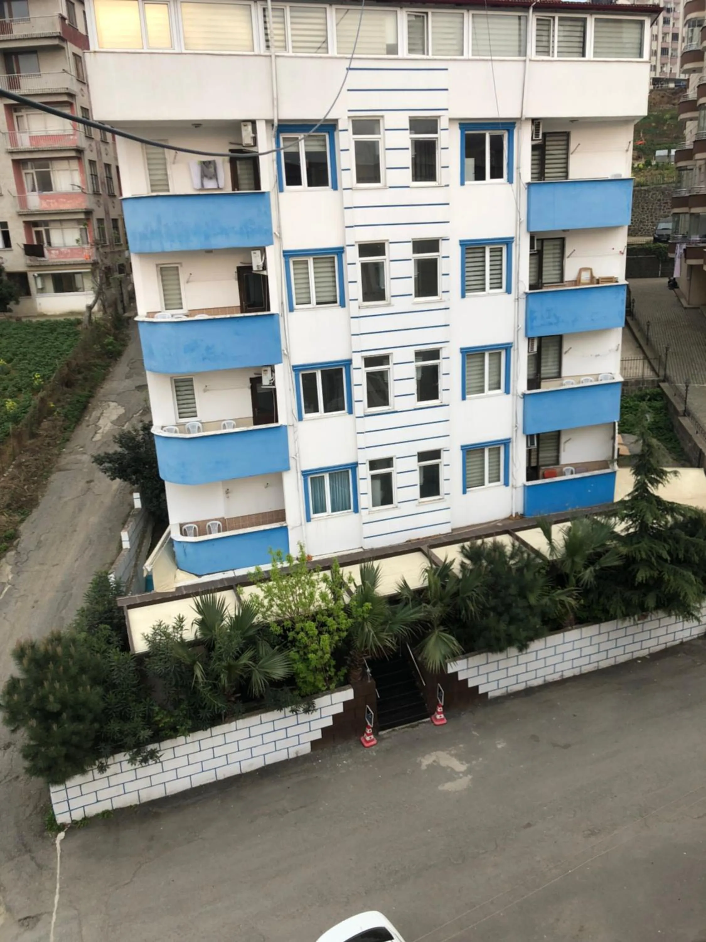 Bird's eye view in Kuzey suite home