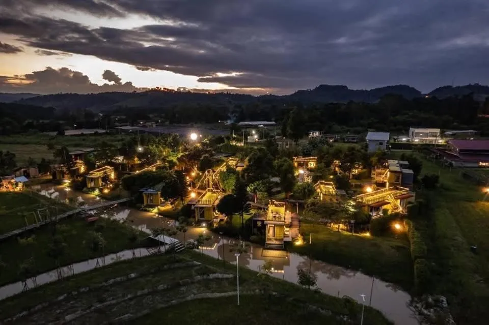 Bird's eye view in Chick Resort Khao Kho