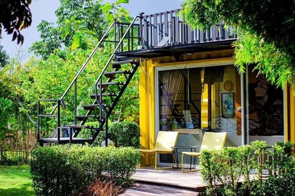 Balcony/Terrace in Chick Resort Khao Kho