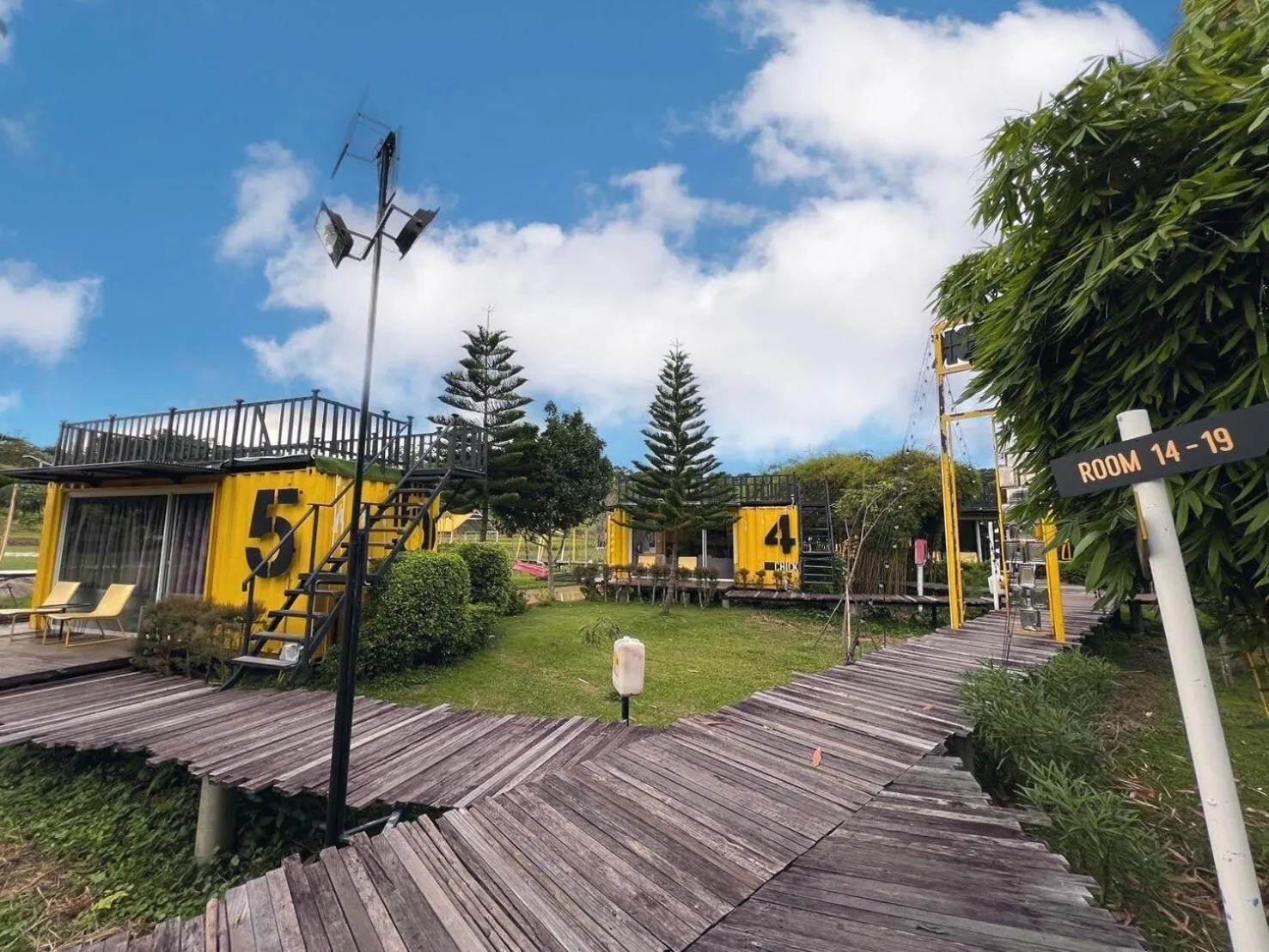 Natural landscape in Chick Resort Khao Kho