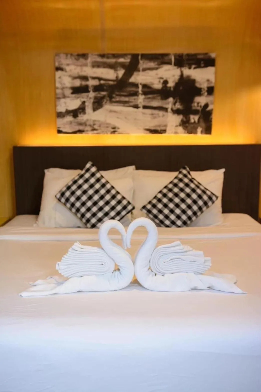 Bed in Chick Resort Khao Kho