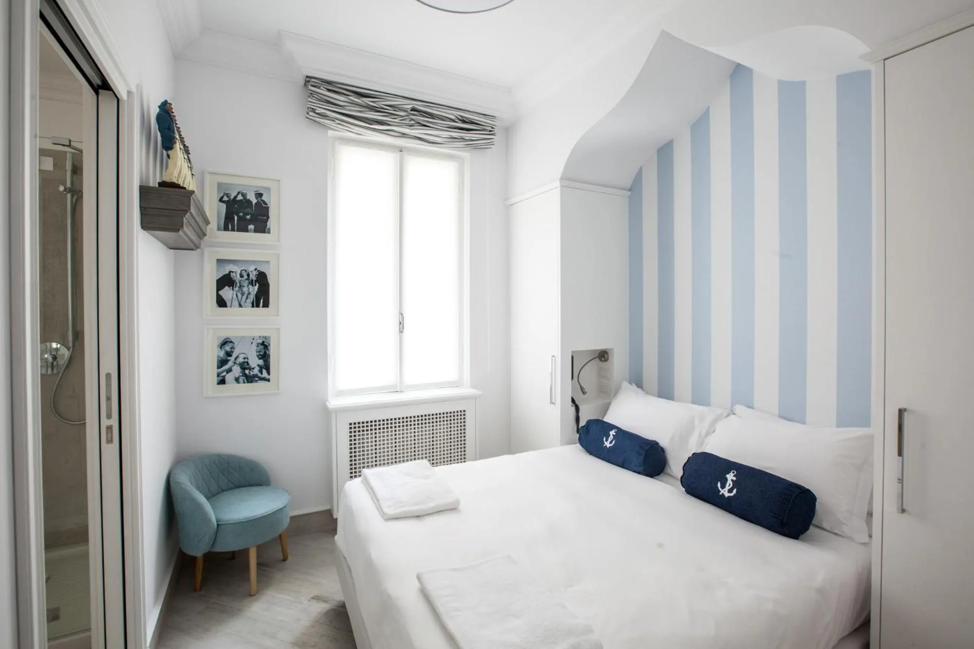 Bed in Hotel Marina Charming Rooms