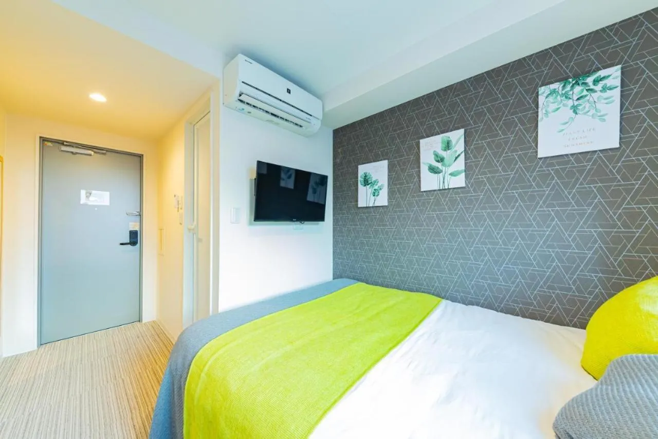 air conditioner, Bed in JA Hotel Namba South