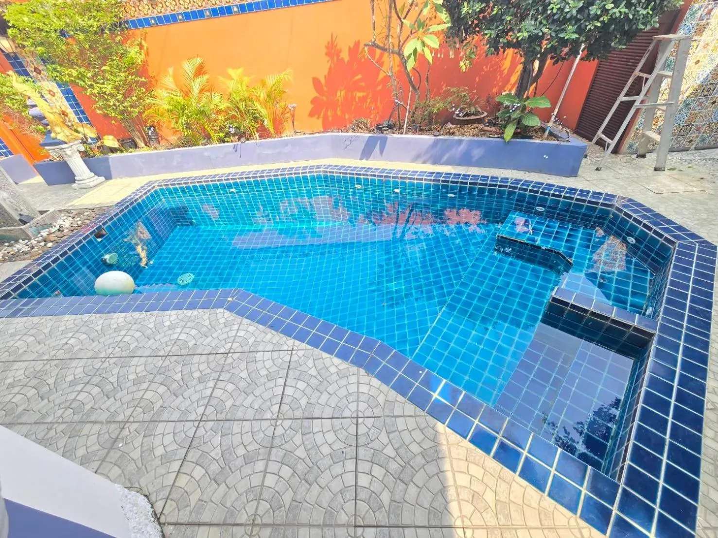 Pool view in Ishara Villa