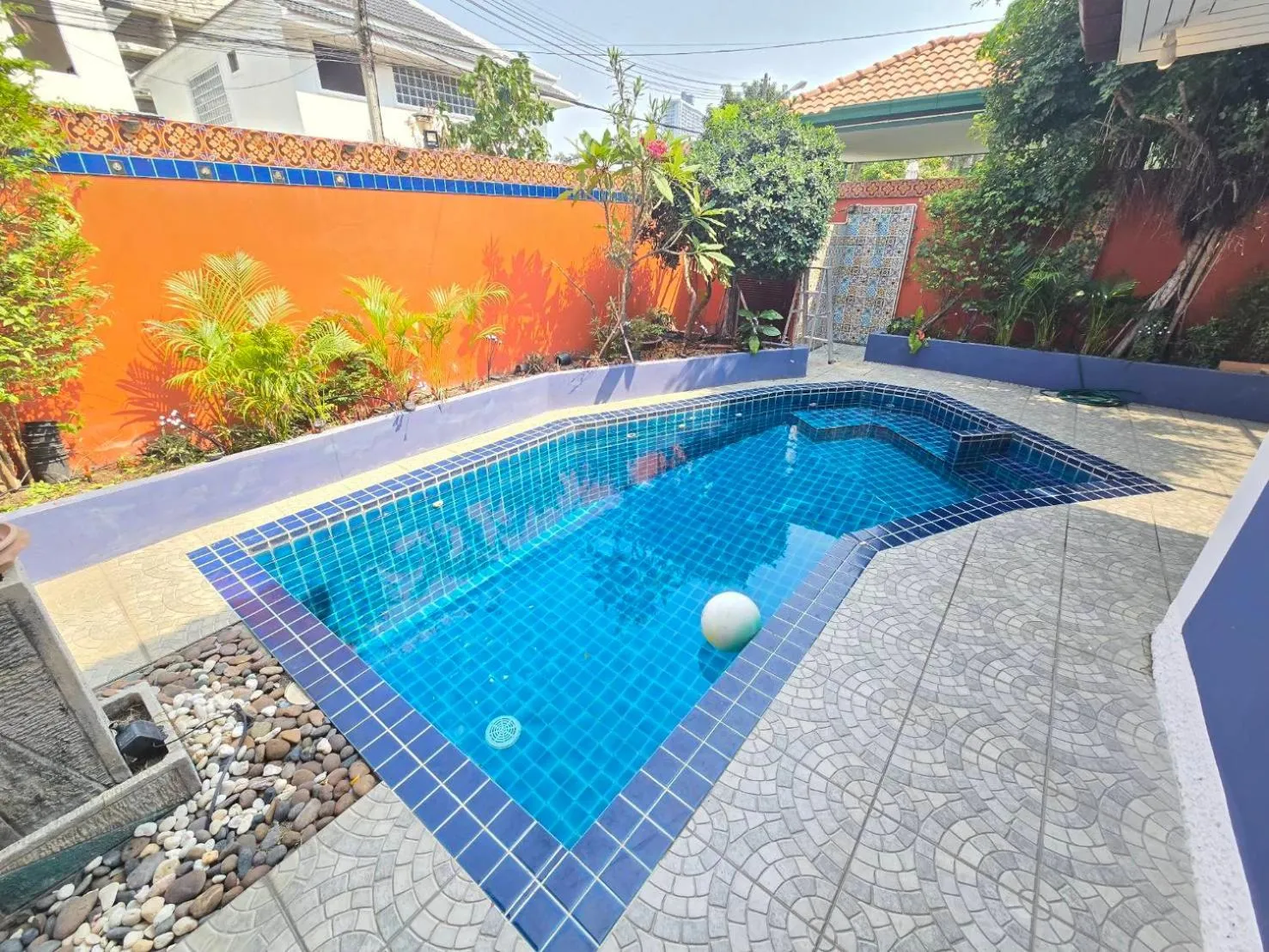 Pool view in Ishara Villa