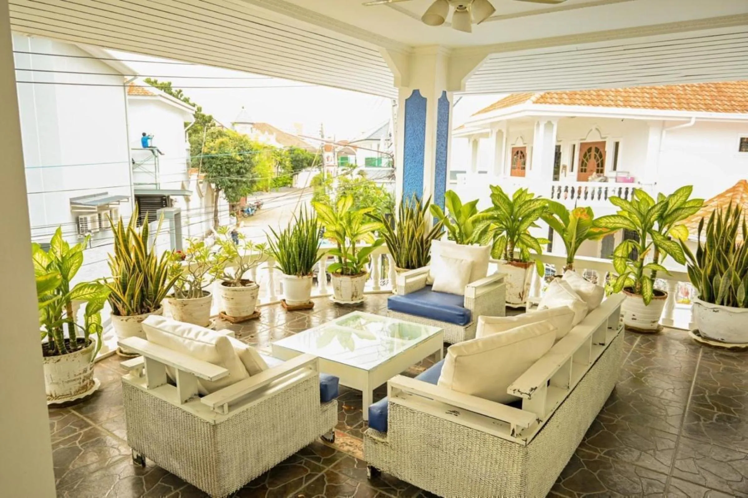 Seating area in Ishara Villa