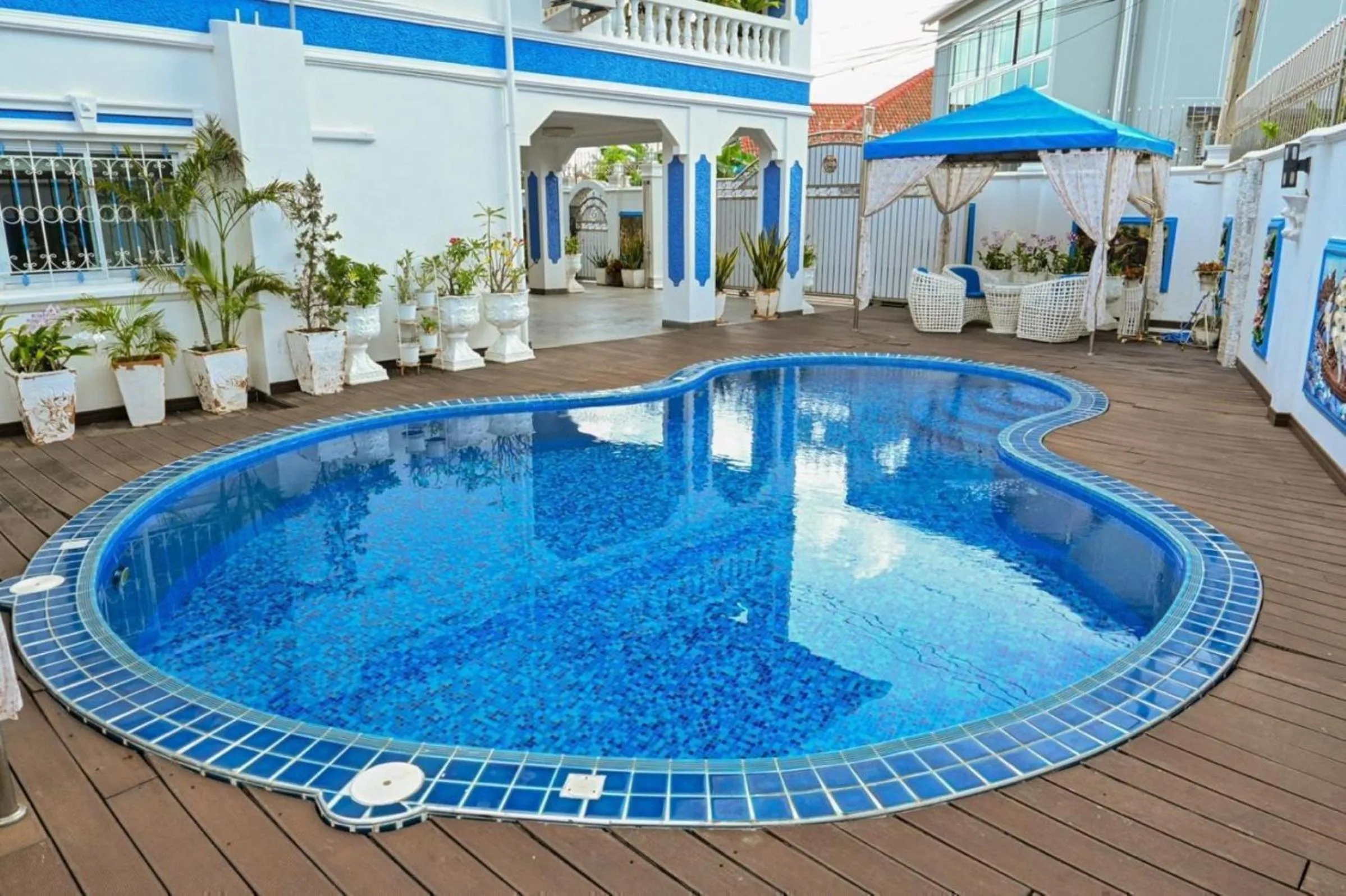 Pool view in Ishara Villa