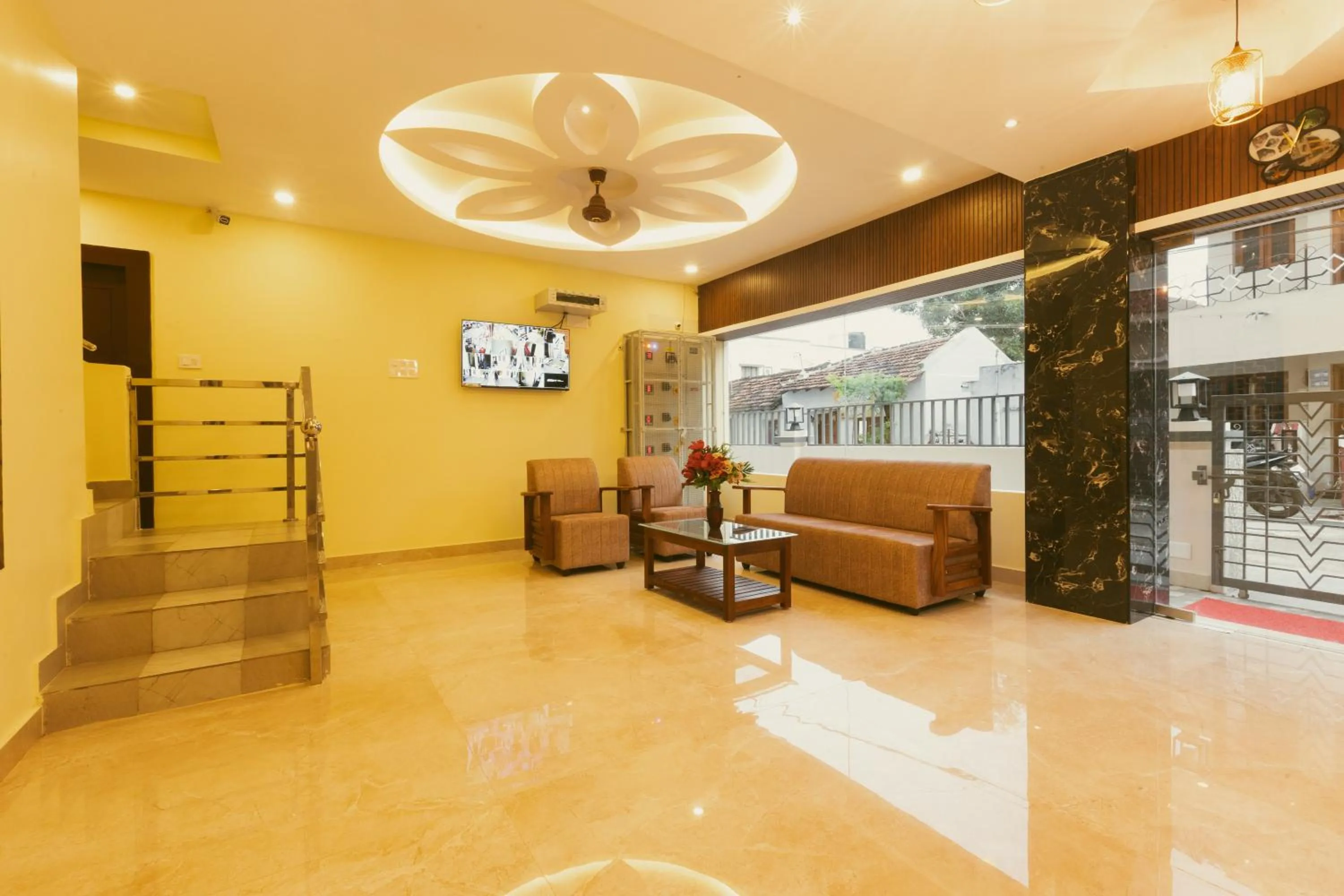 Facade/entrance in The Modern Inn