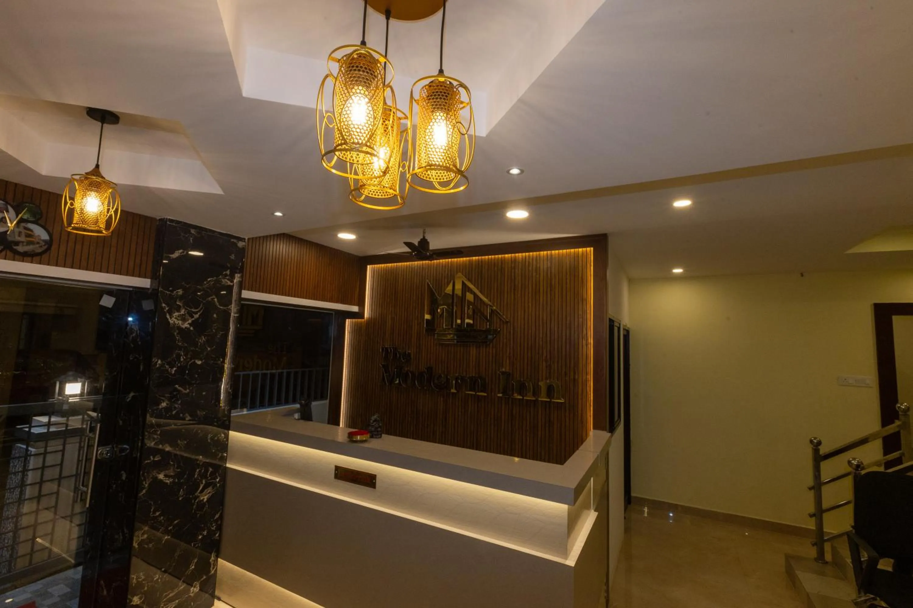 Lobby or reception in The Modern Inn