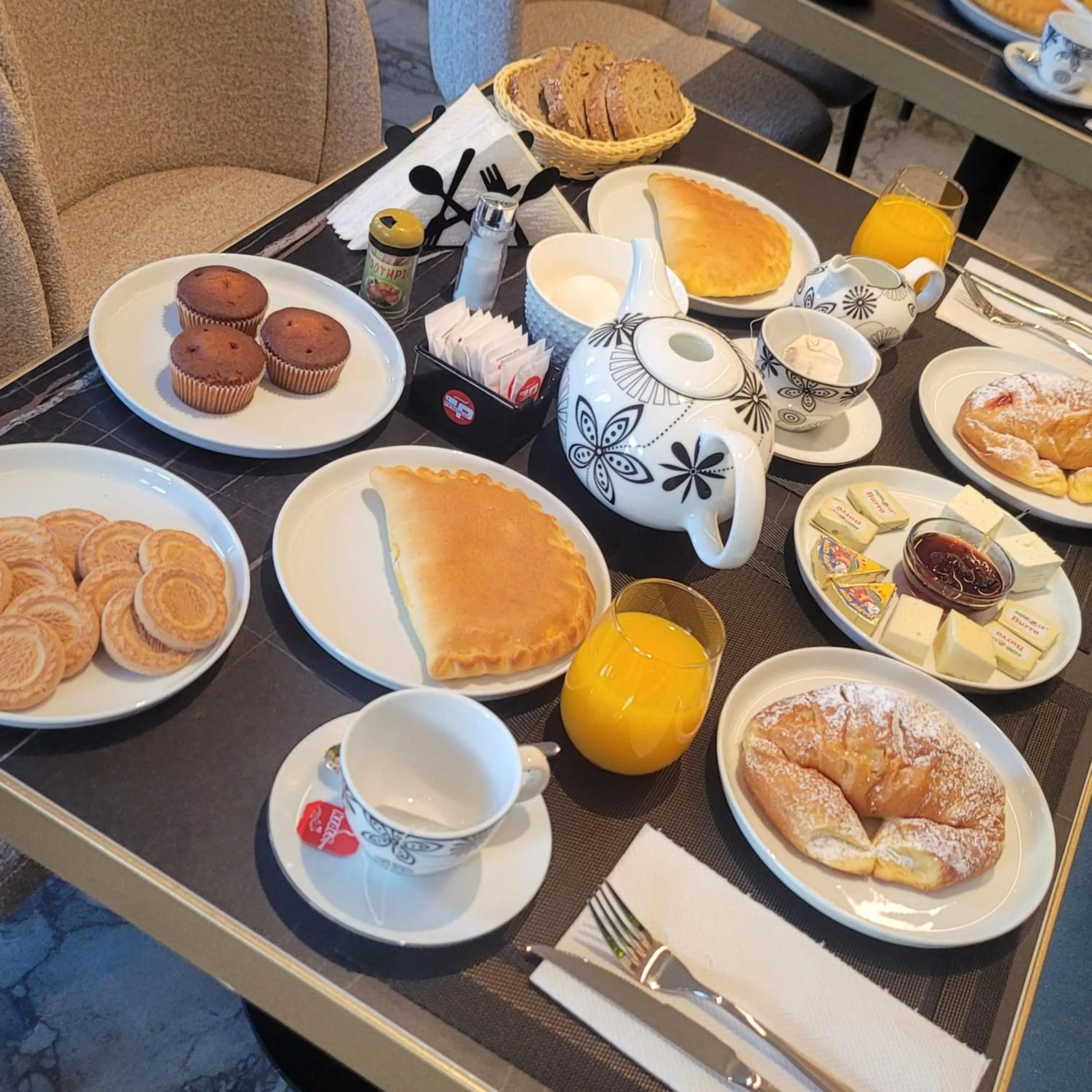 Breakfast in Mattis Hotel