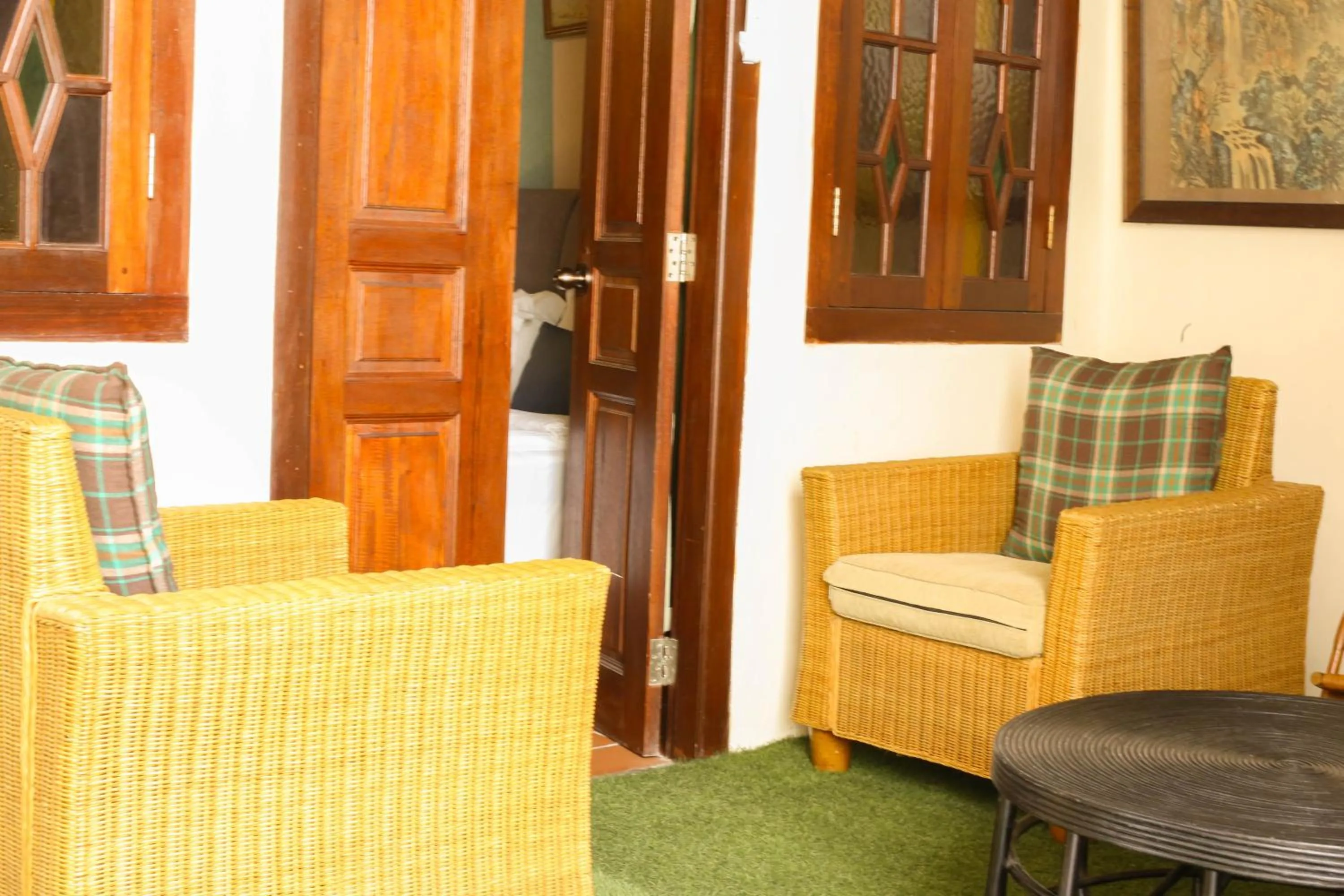 Garden view in LINN House Peranakan Residence George Town