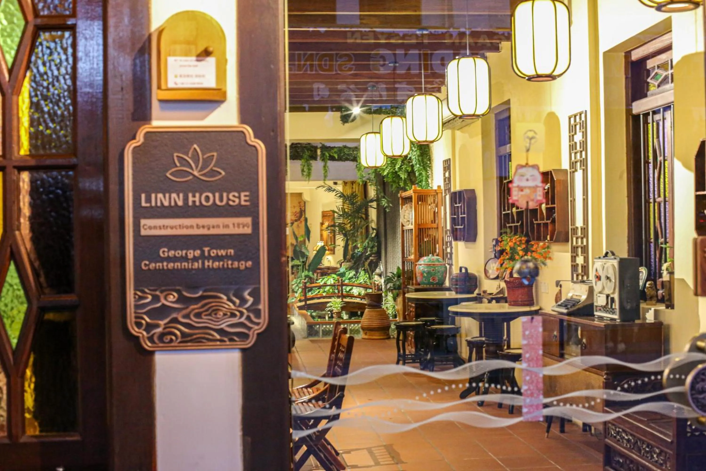Facade/entrance in LINN House Peranakan Residence George Town