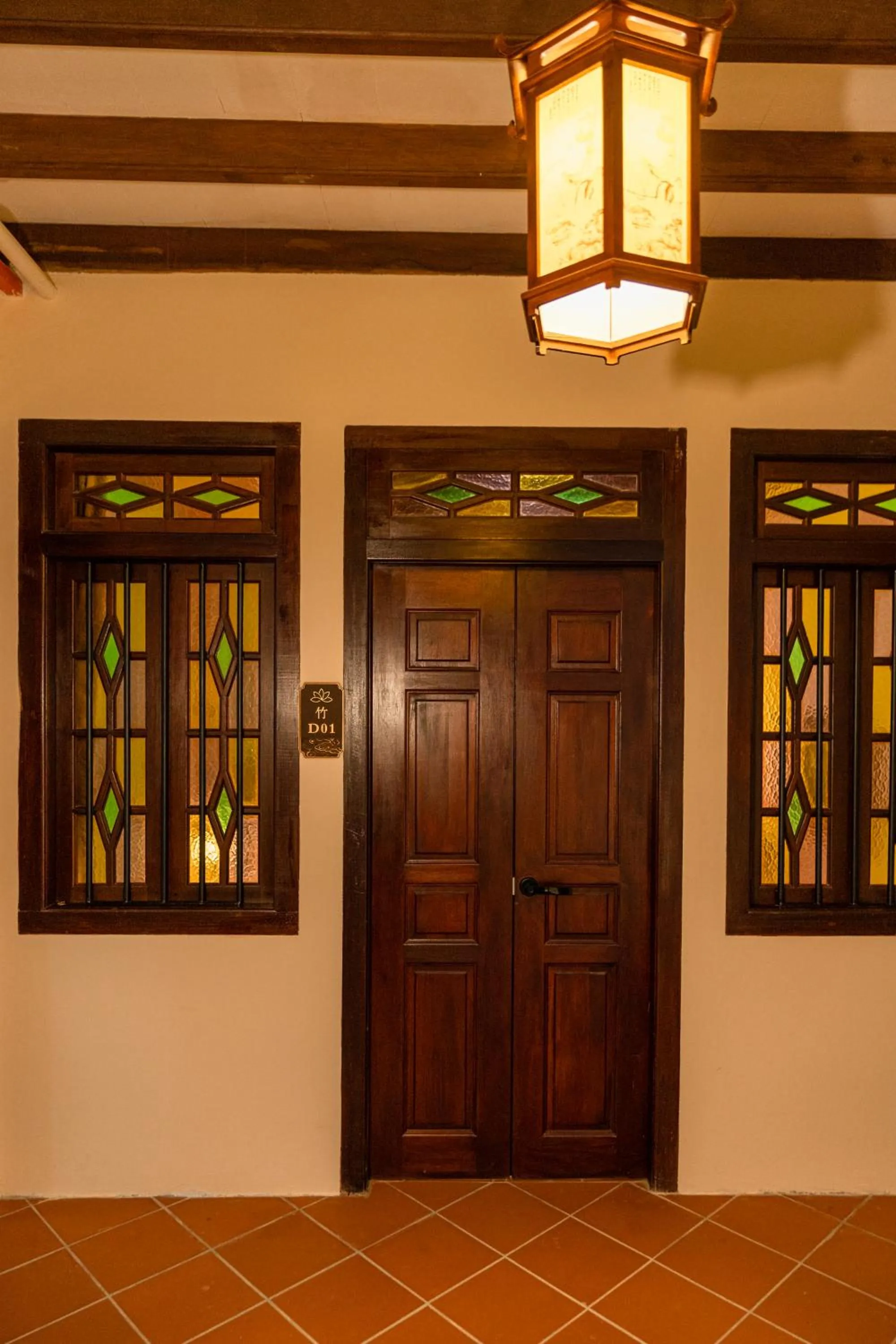 Facade/entrance in LINN House Peranakan Residence George Town