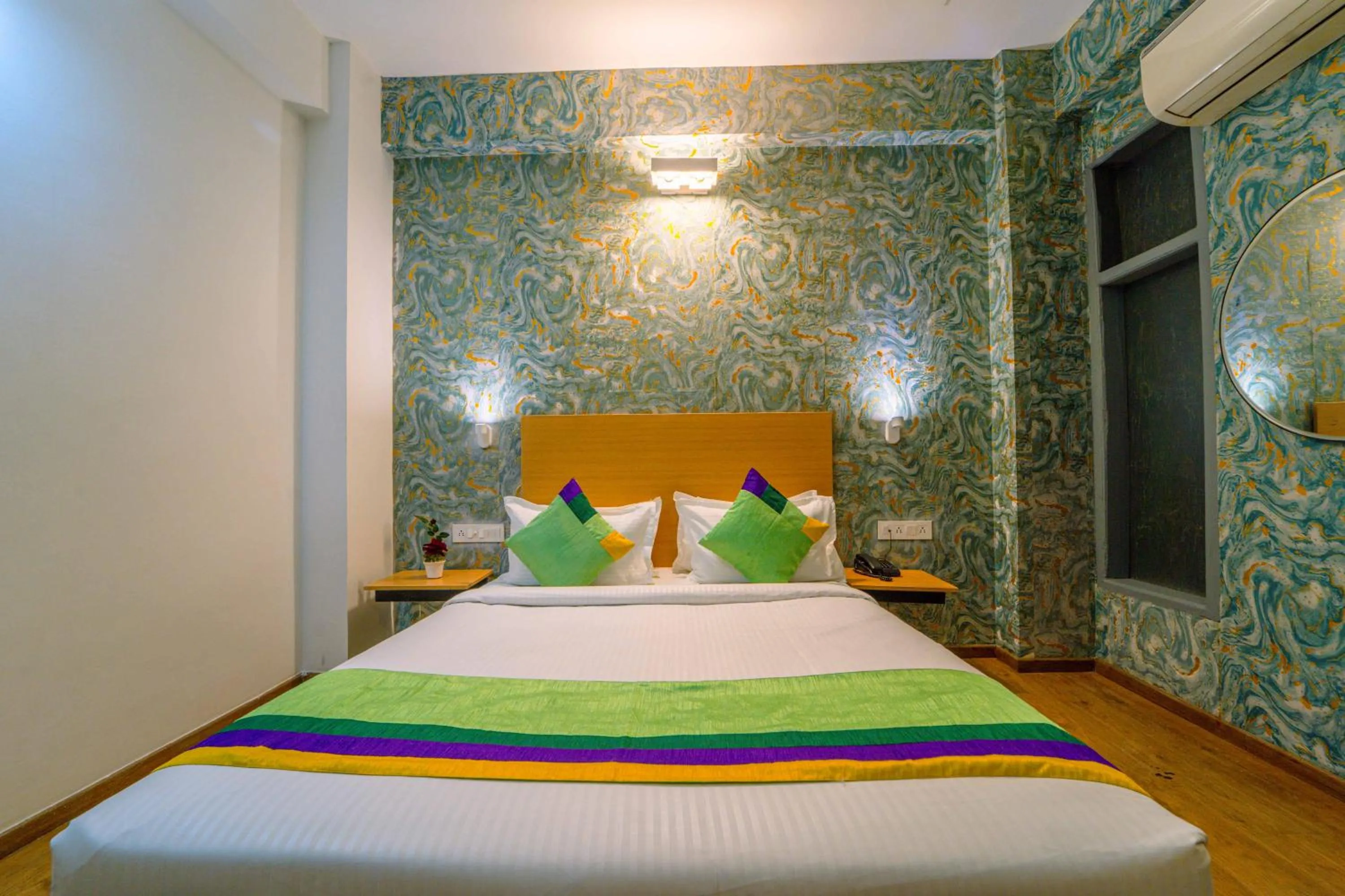 Bedroom, Bed in Treebo Premium Inn