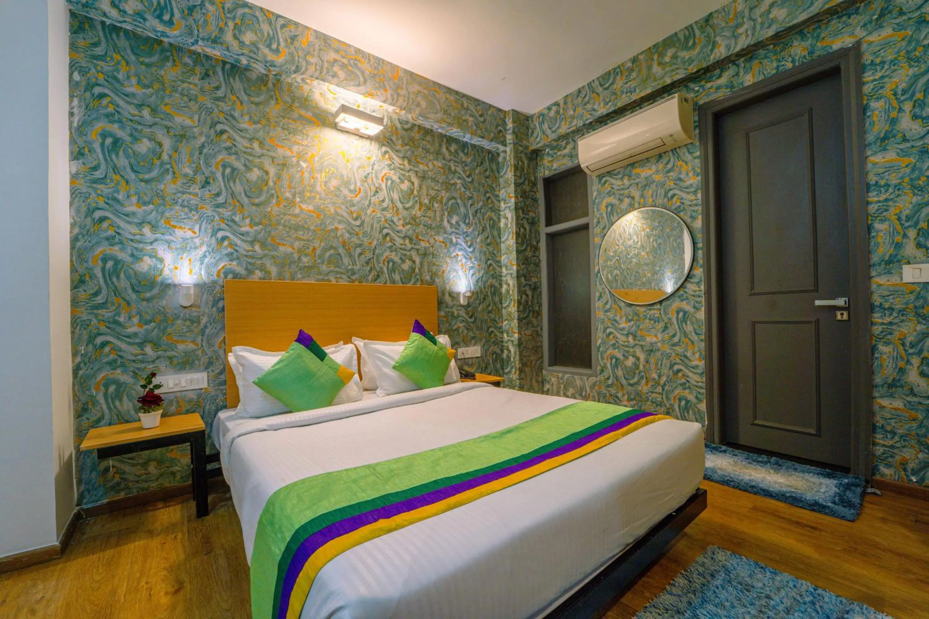 Bedroom, Bed in Treebo Premium Inn