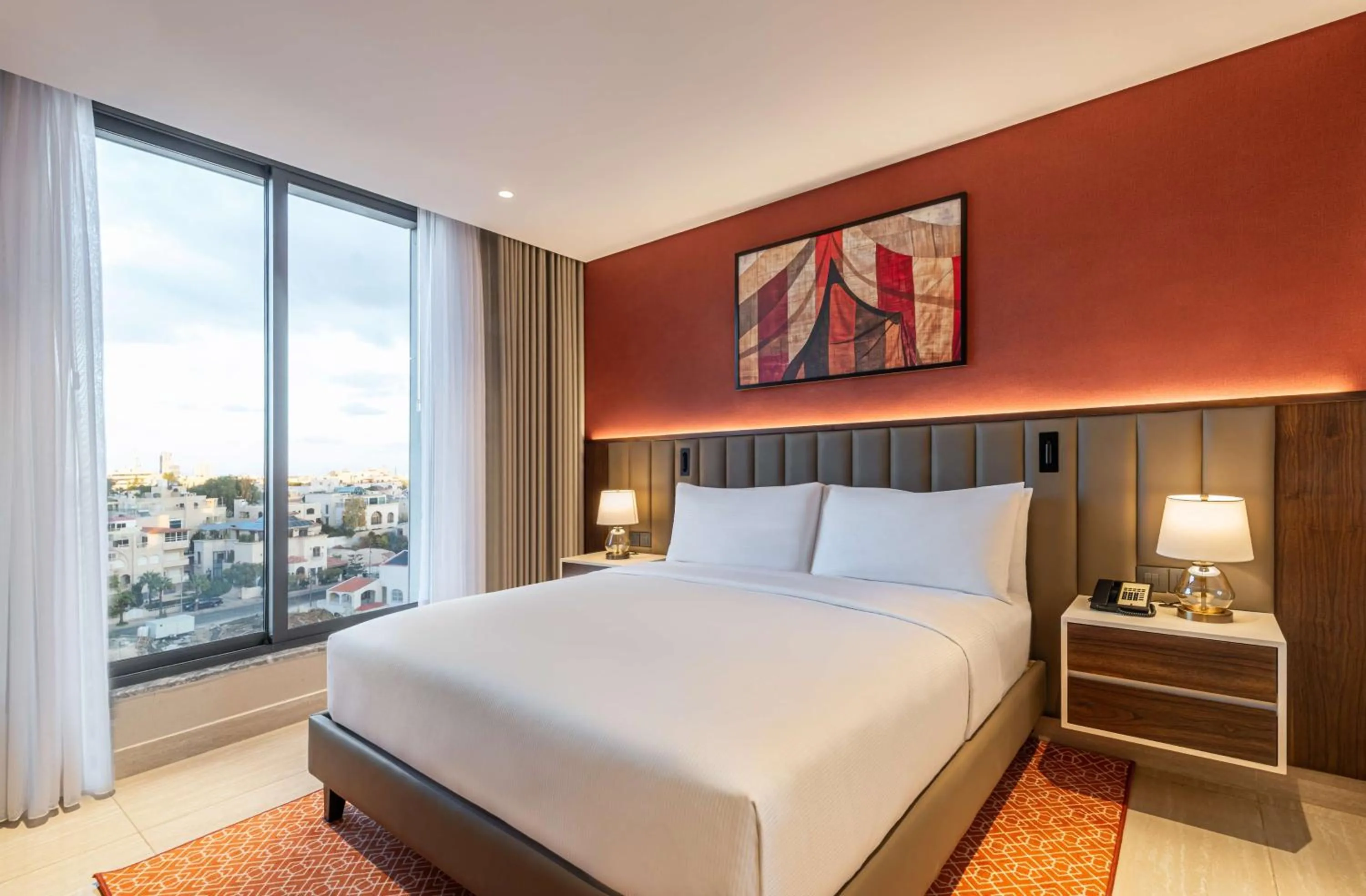Bed in Doubletree By Hilton Amman Hotel & Residences