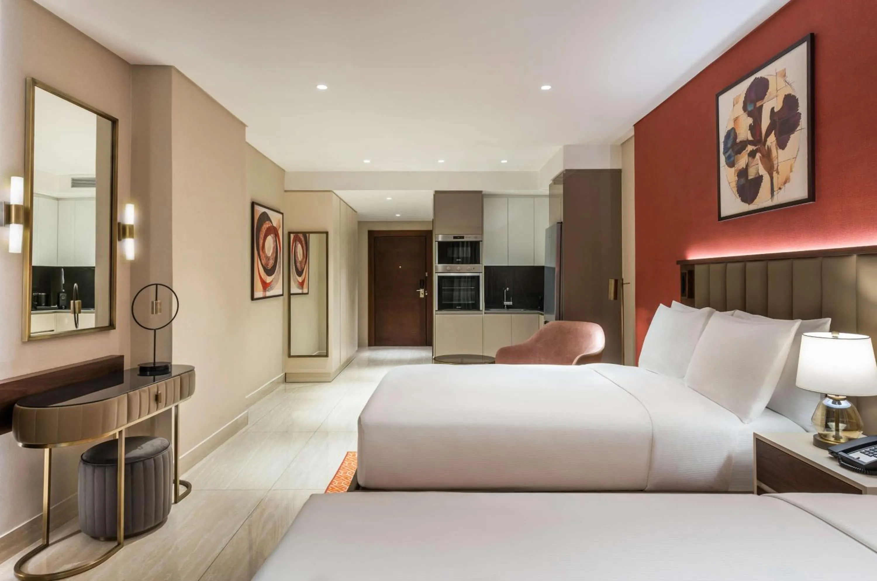 Bed in Doubletree By Hilton Amman Hotel & Residences