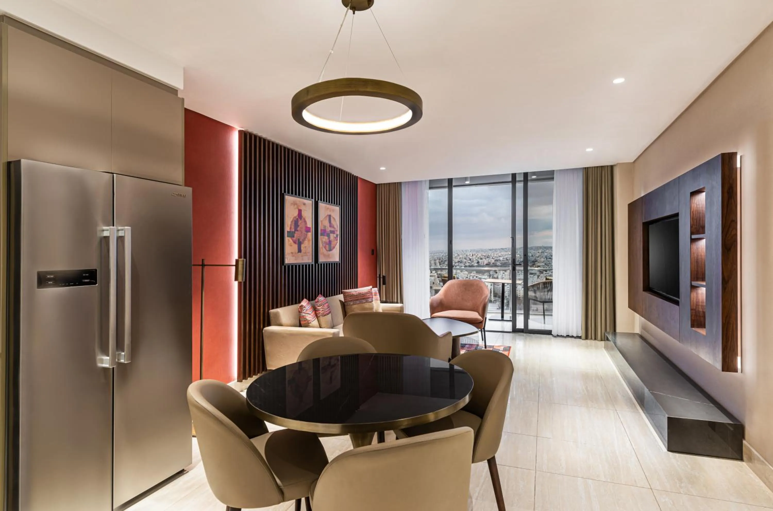 Living room in Doubletree By Hilton Amman Hotel & Residences