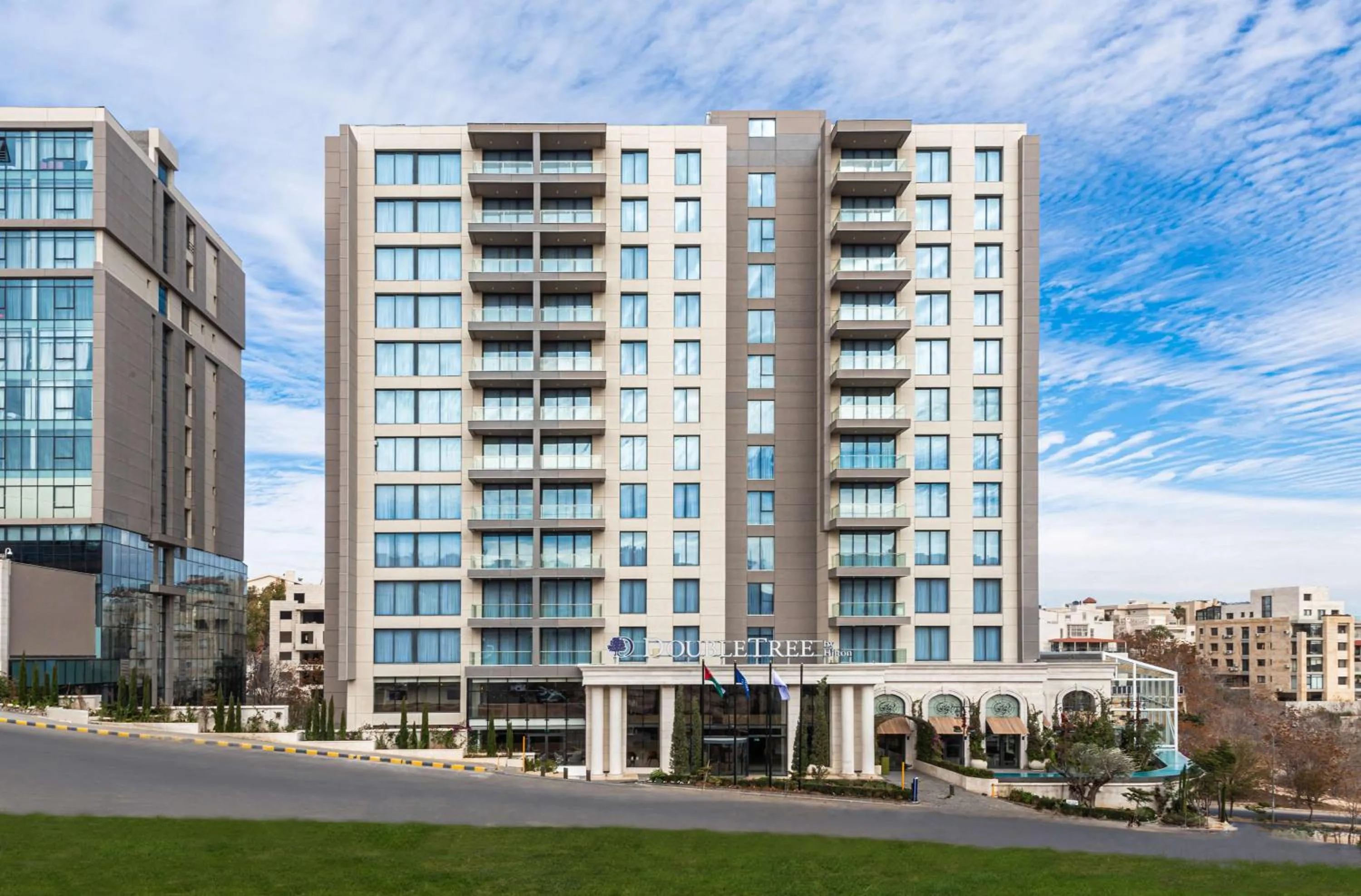 Property building in Doubletree By Hilton Amman Hotel & Residences
