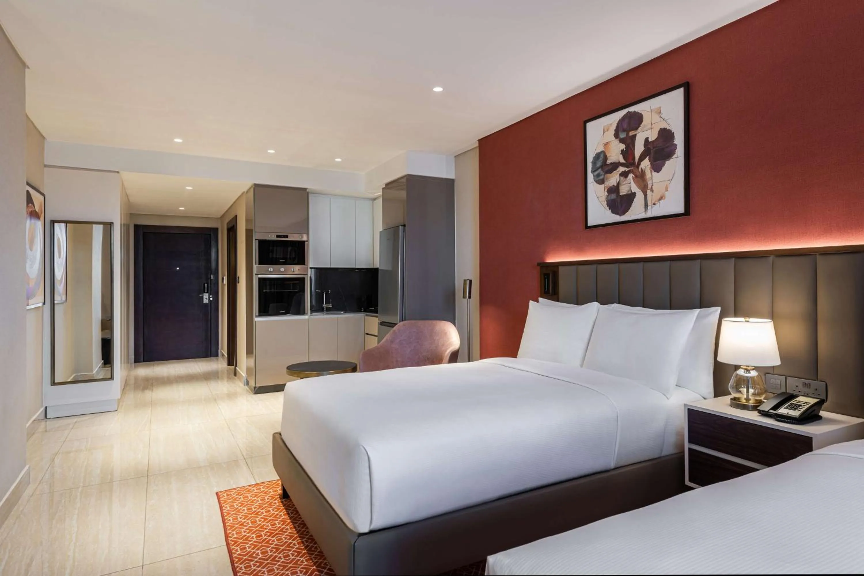 Bed in Doubletree By Hilton Amman Hotel & Residences
