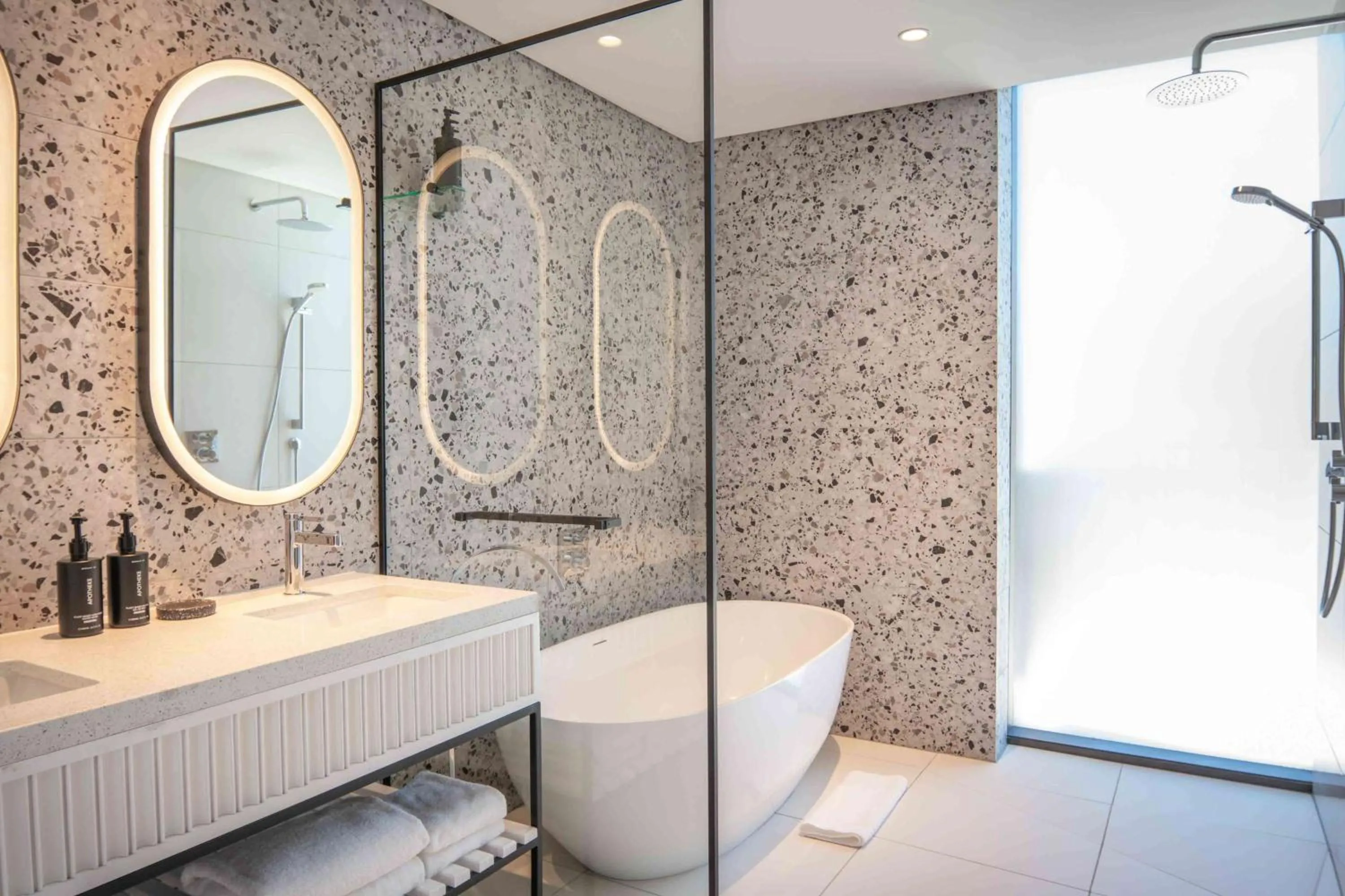 Bathroom in Canopy By Hilton Cape Town Longkloof