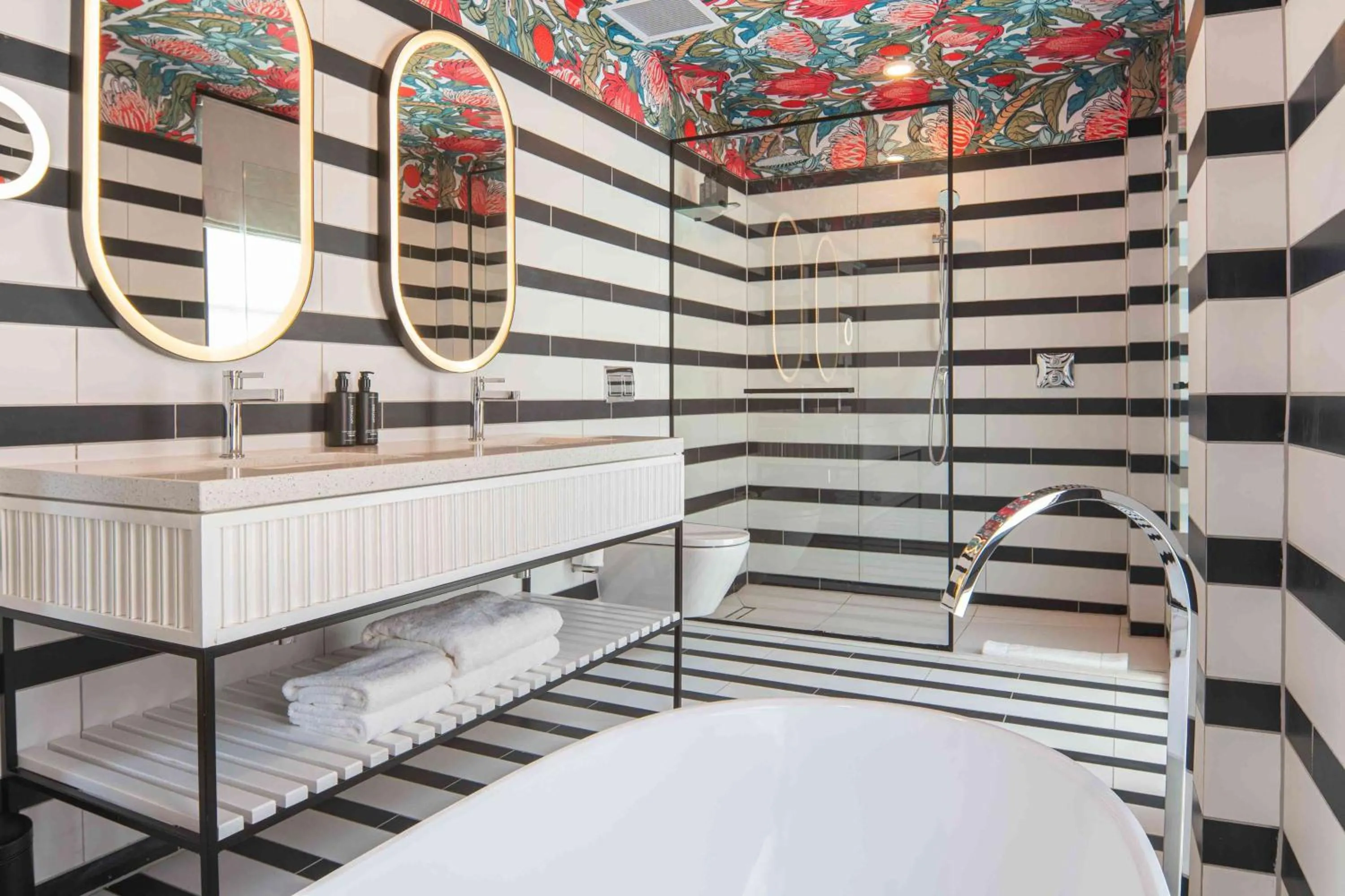 Bathroom in Canopy By Hilton Cape Town Longkloof