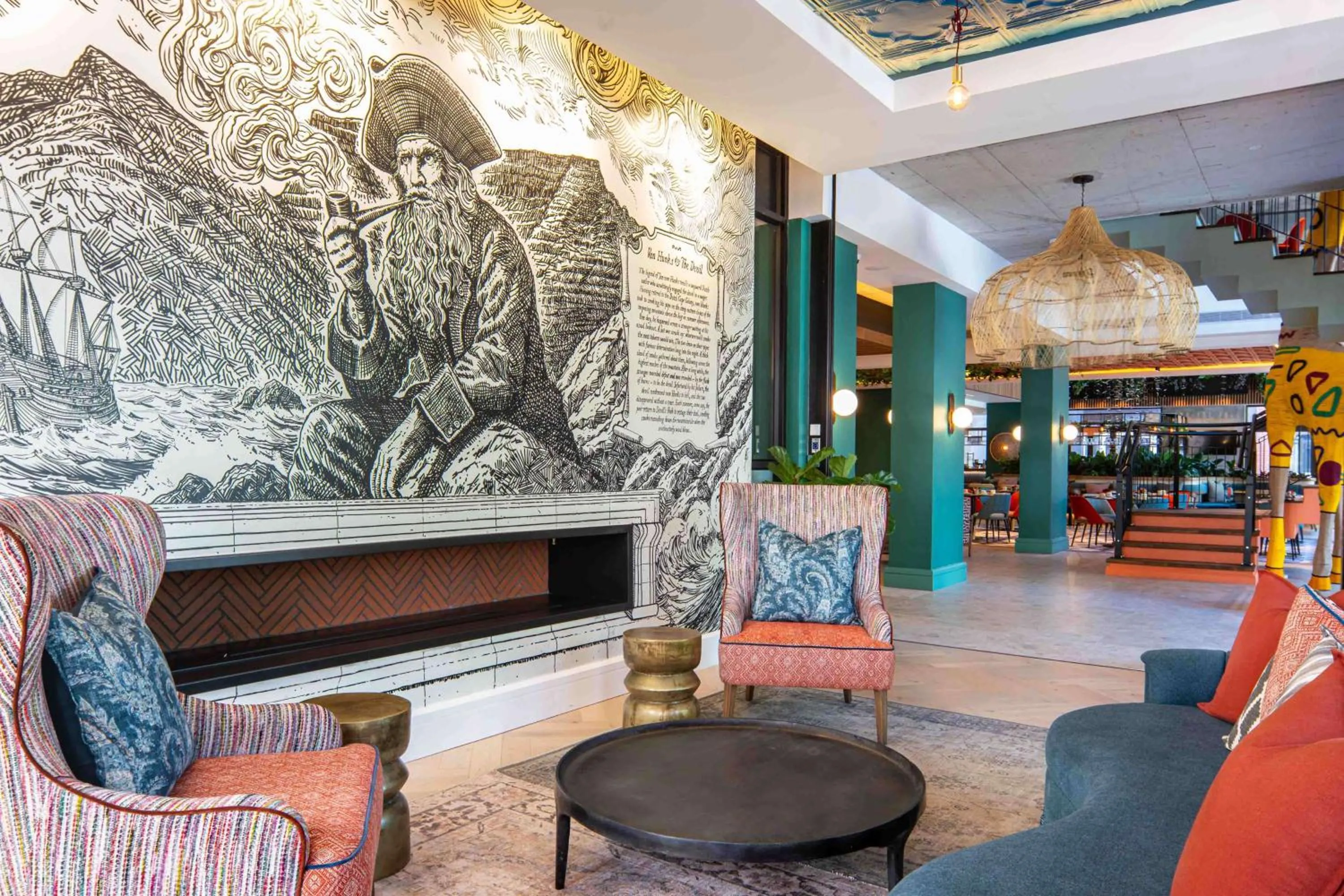 Lobby or reception in Canopy By Hilton Cape Town Longkloof