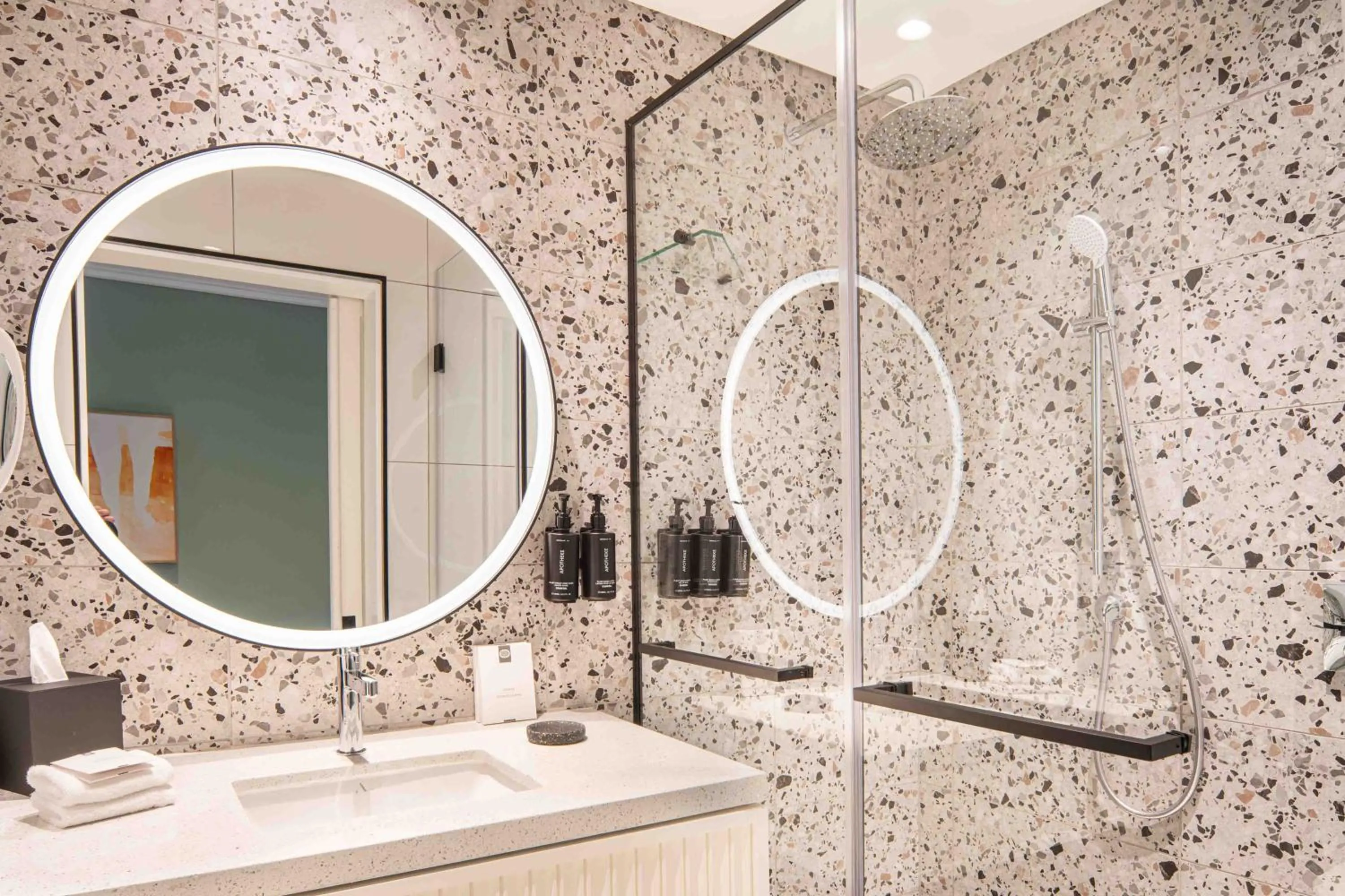 Shower in Canopy By Hilton Cape Town Longkloof