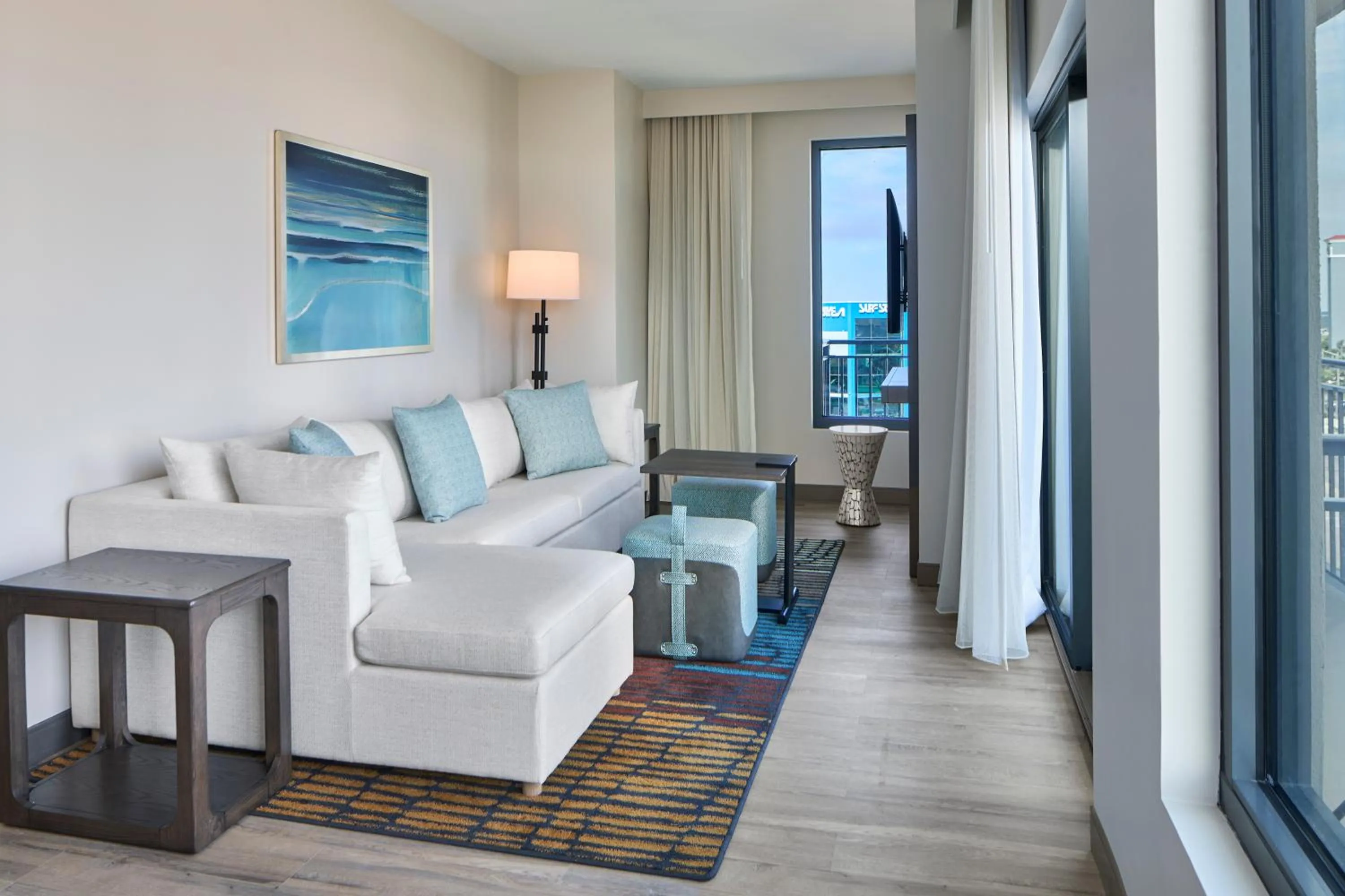 Bedroom in Embassy Suites By Hilton Gulf Shores Beach Resort