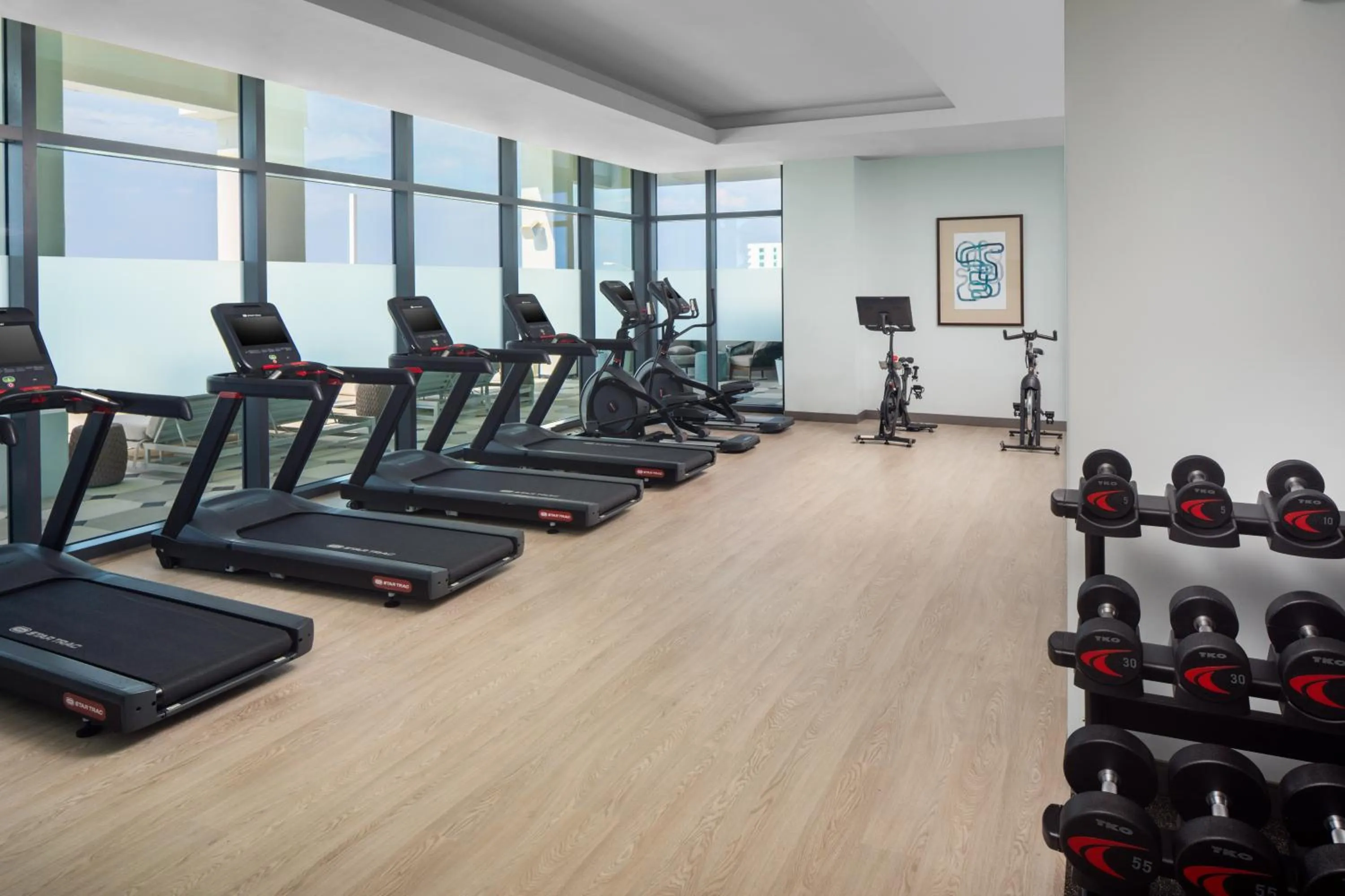 Fitness centre/facilities in Embassy Suites By Hilton Gulf Shores Beach Resort