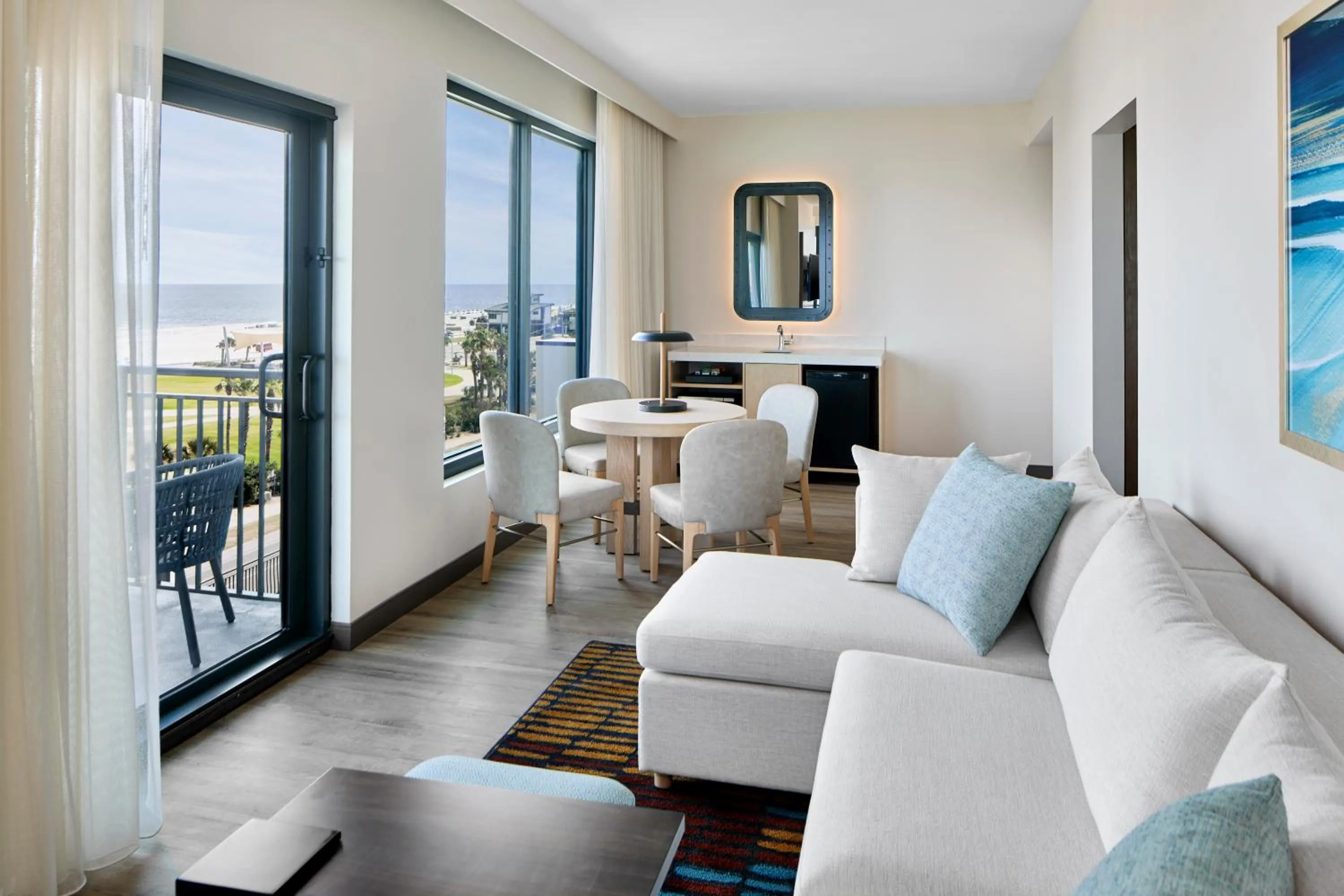 Bedroom in Embassy Suites By Hilton Gulf Shores Beach Resort