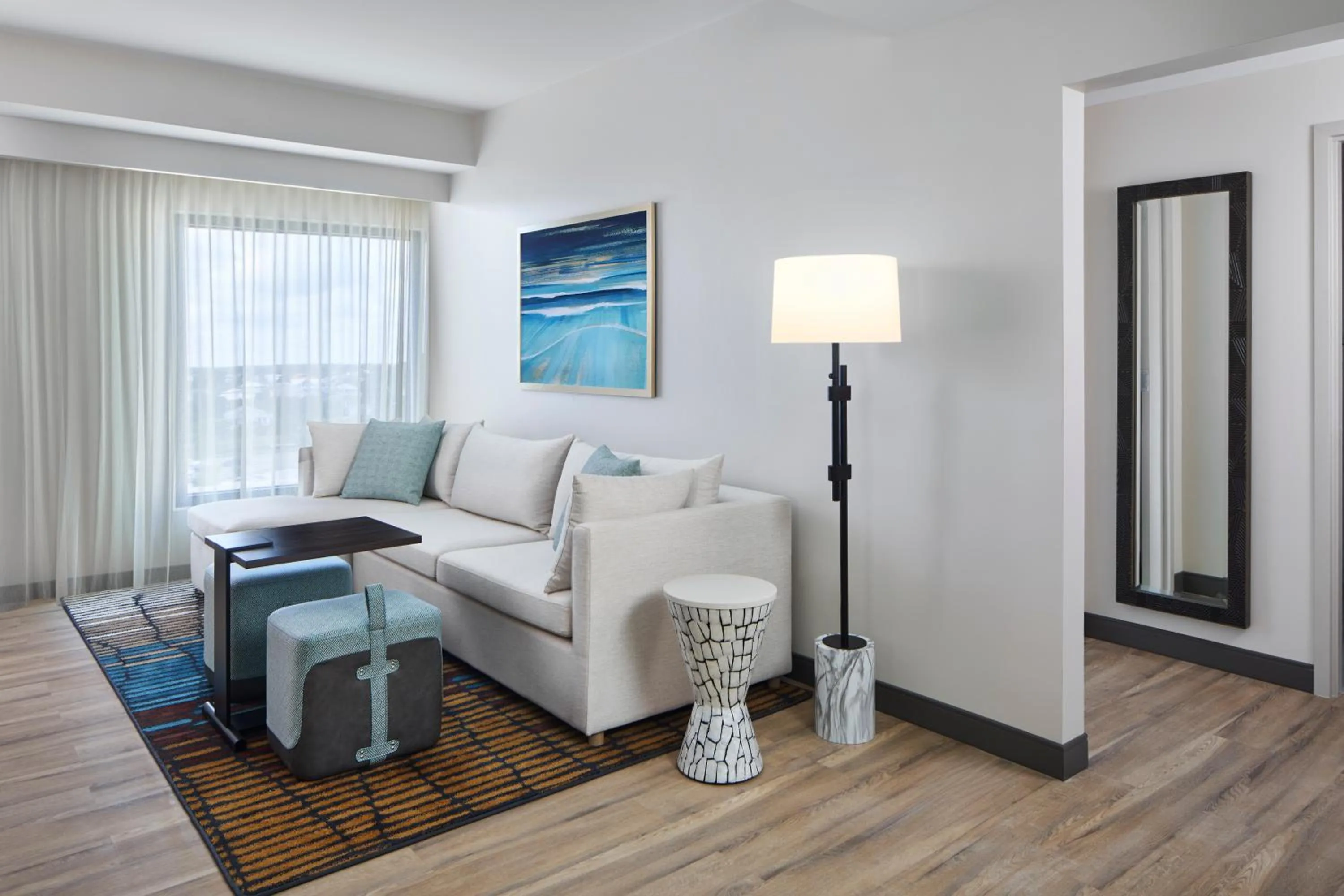 Bedroom in Embassy Suites By Hilton Gulf Shores Beach Resort