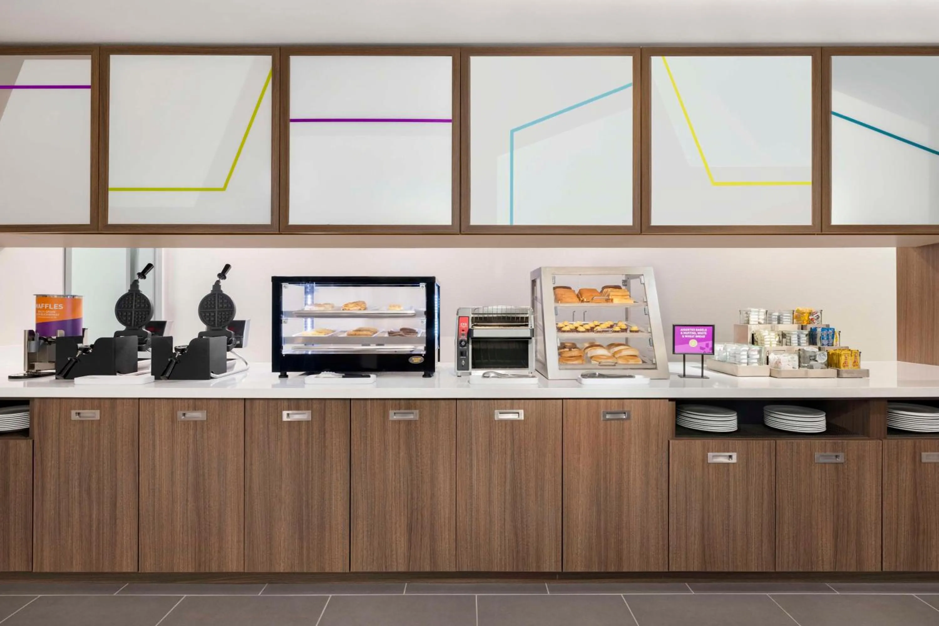 Breakfast in Home2 Suites By Hilton San Juan